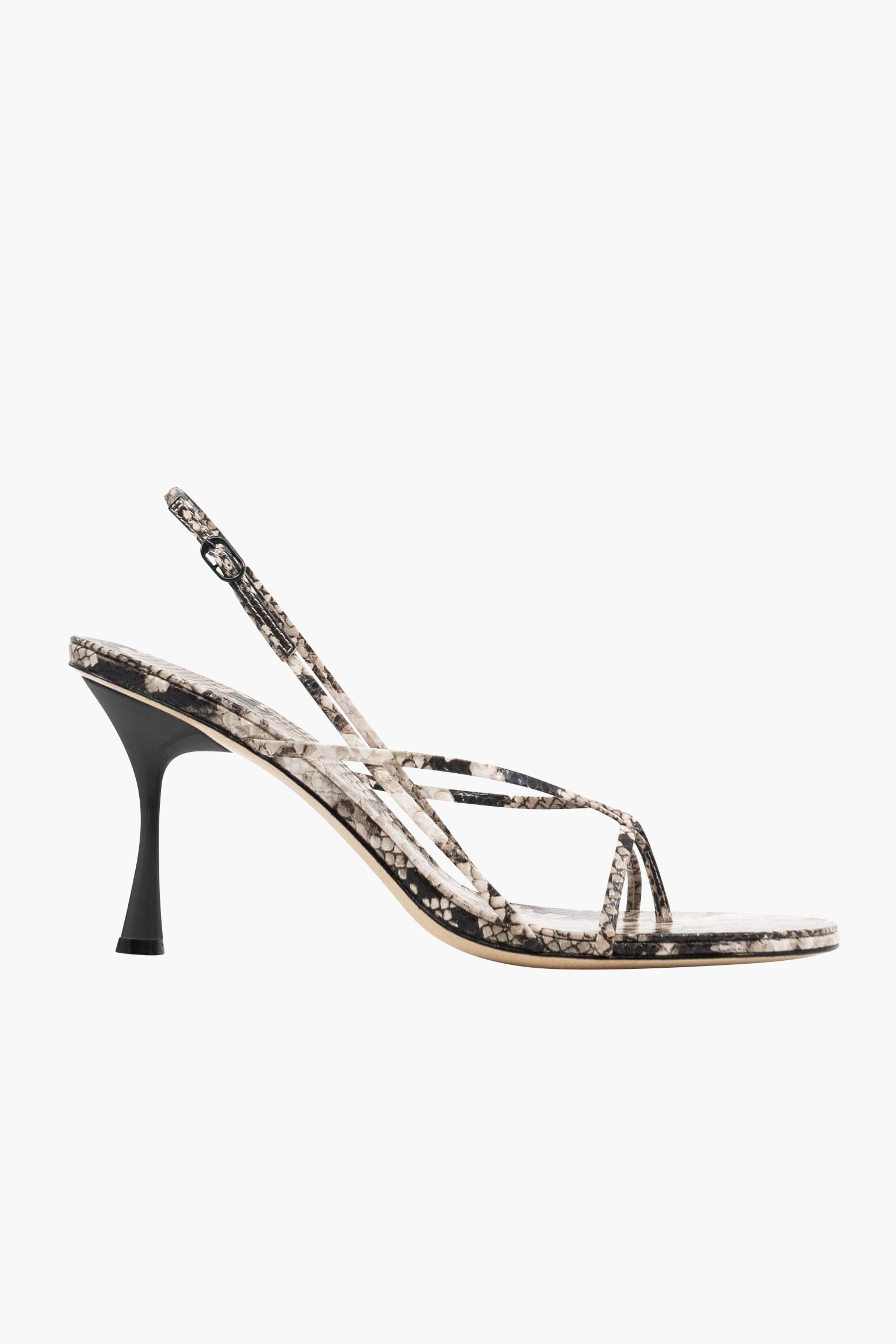 STUDIO AMELIA Wishbone 90 Heel in Snake The New Trend