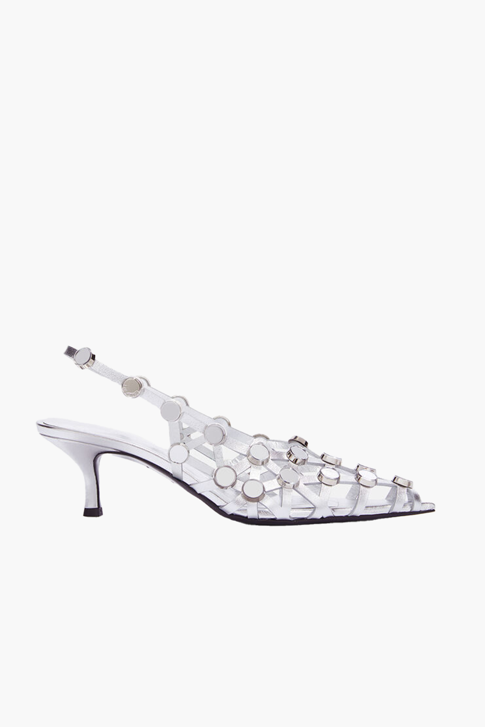 THE ATTICO 'GRID' SLINGBACK 50MM | THE NEW TREND