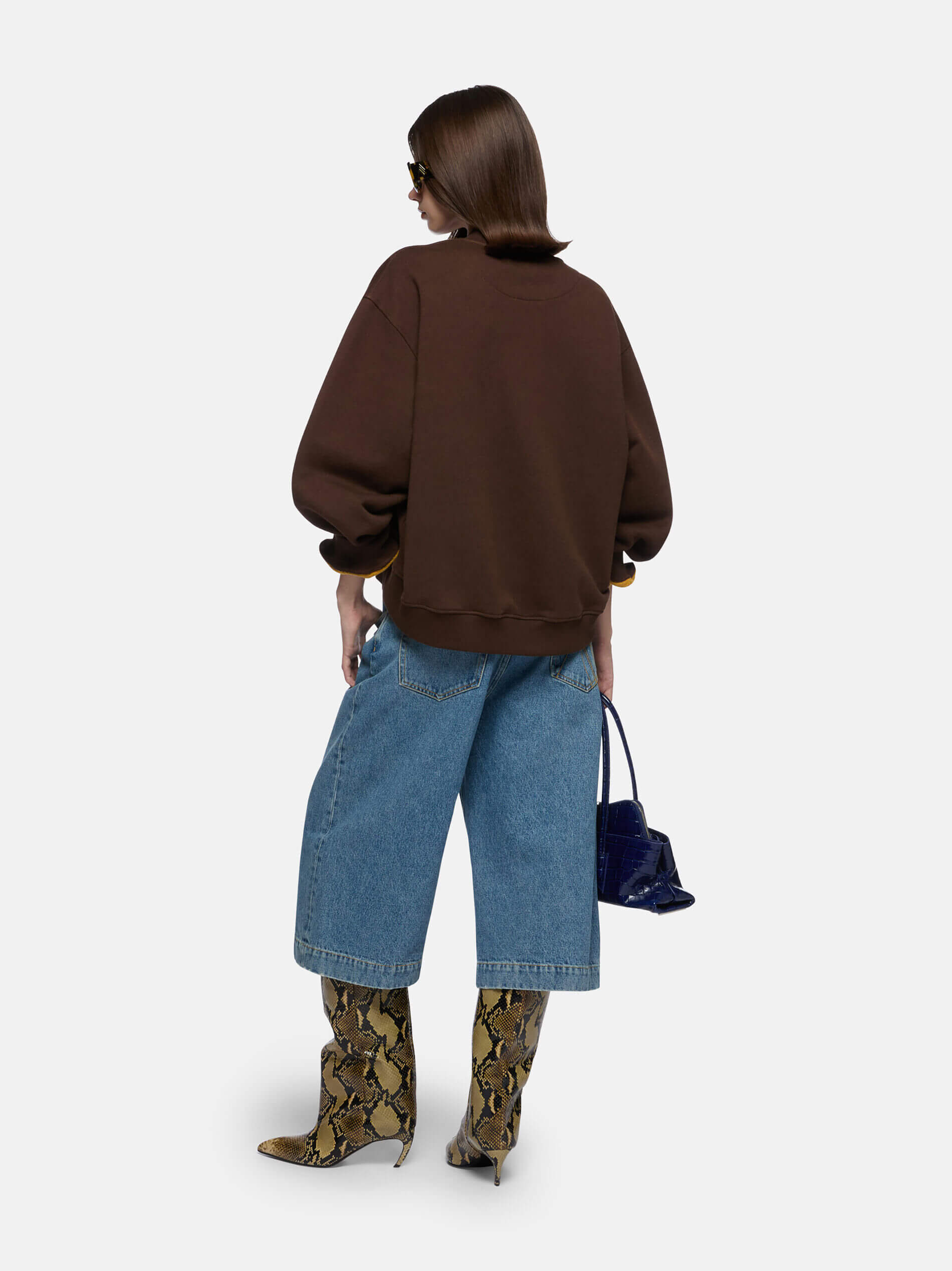 THE ATTICO V-NECK SWEATSHIRT | THE NEW TREND