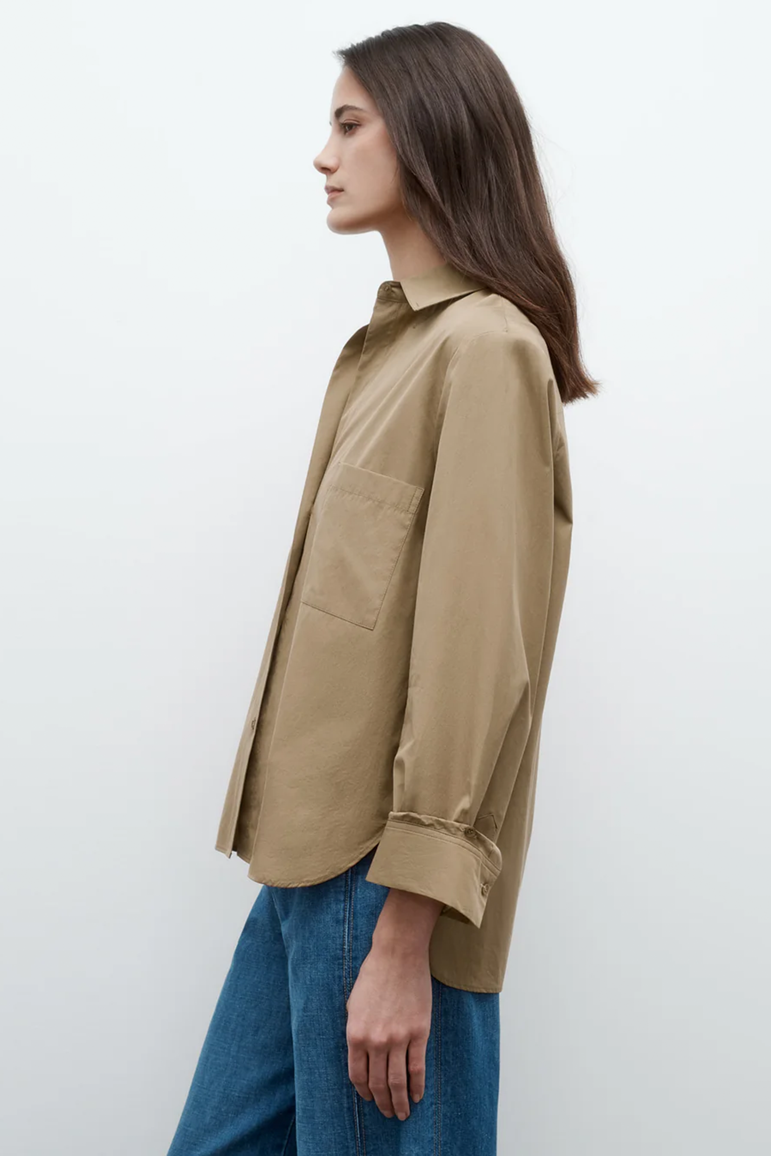 TWP NEXT MORNING SHIRT IN KELP | THE NEW TREND