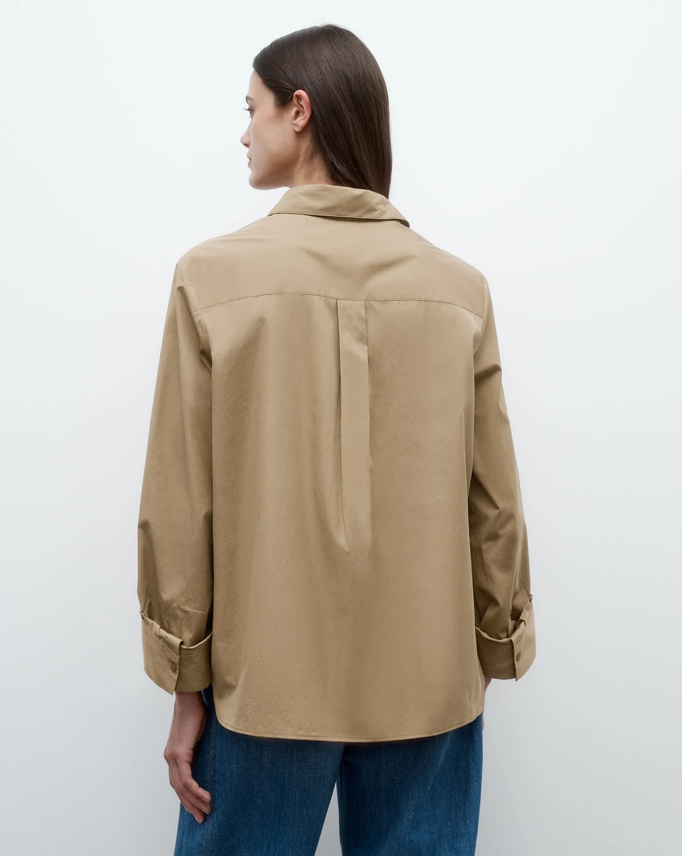 TWP NEXT MORNING SHIRT IN KELP | THE NEW TREND
