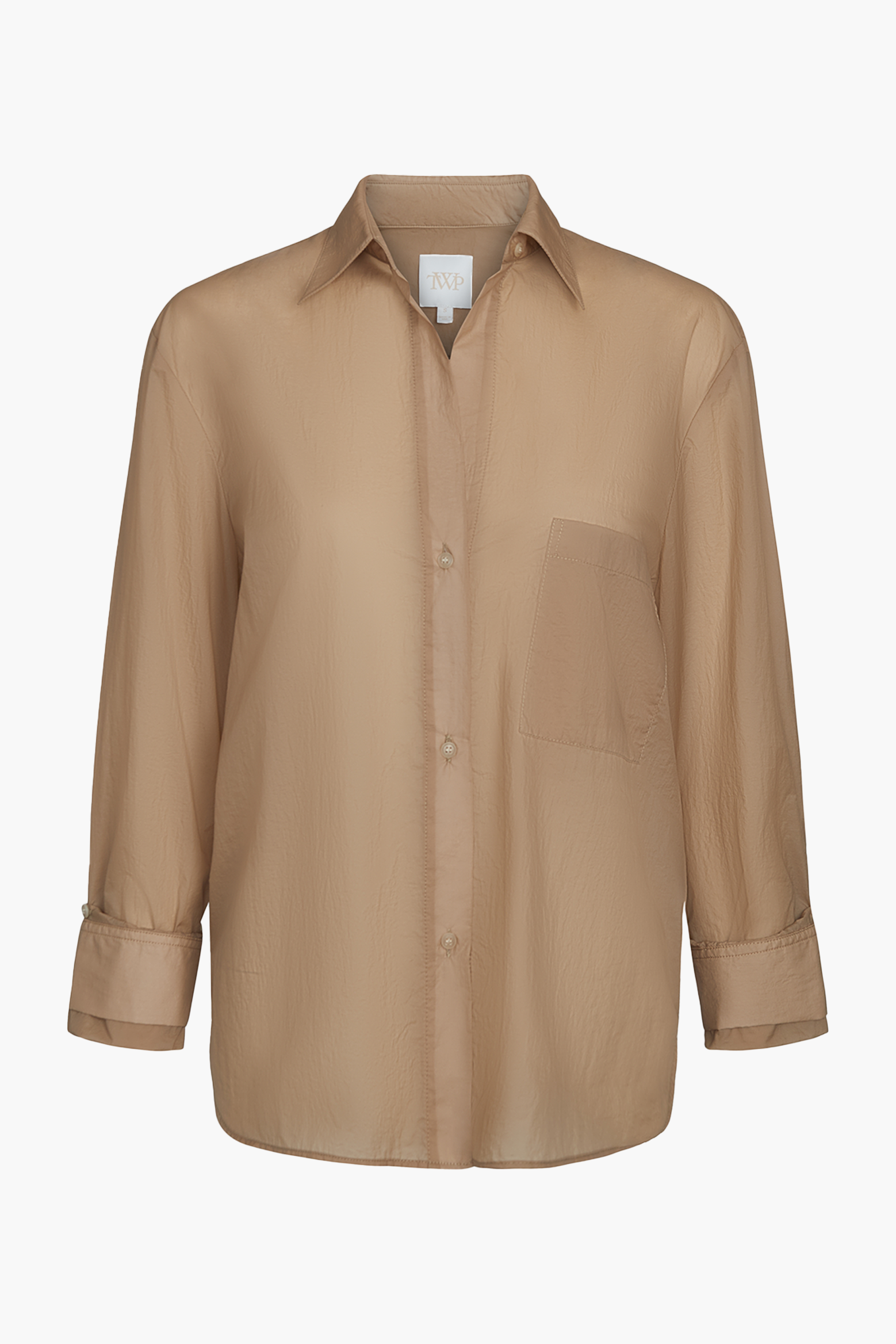 TWP NEXT MORNING SHIRT IN KHAKI | THE NEW TREND