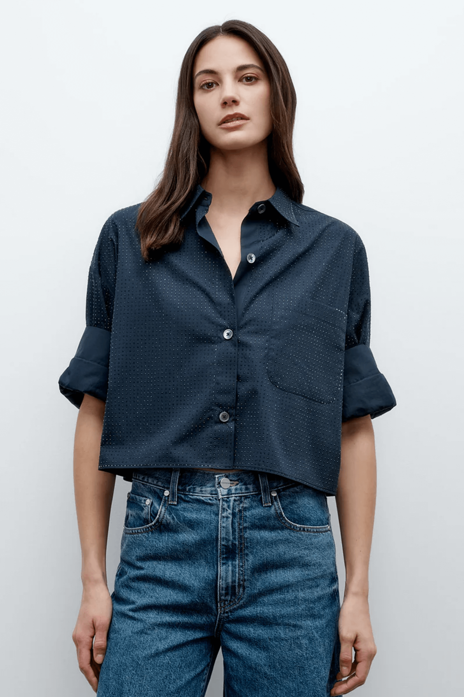 TWP NEXT EX WITH CRYSTALS SHIRT | THE NEW TREND