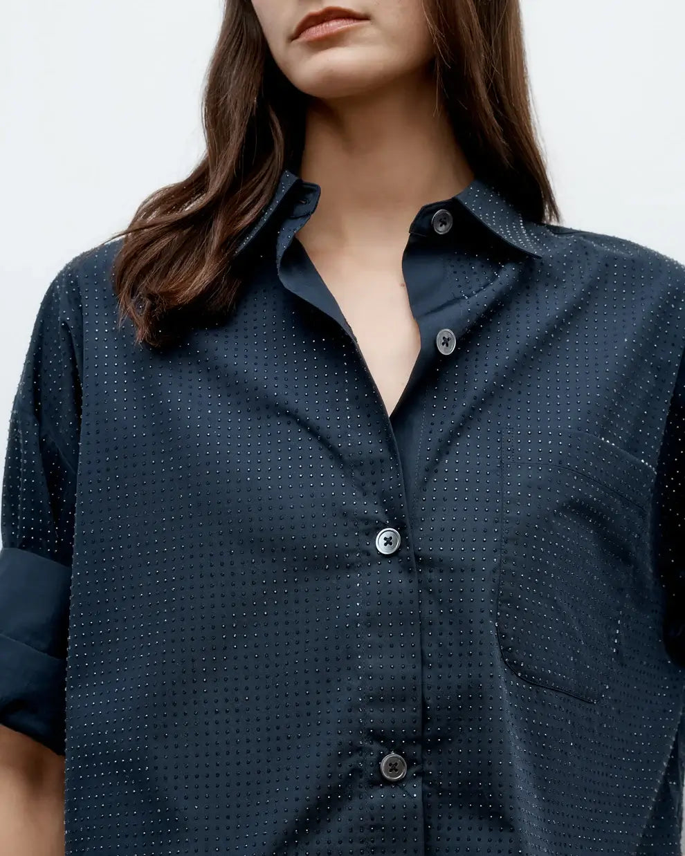 TWP NEXT EX WITH CRYSTALS SHIRT | THE NEW TREND