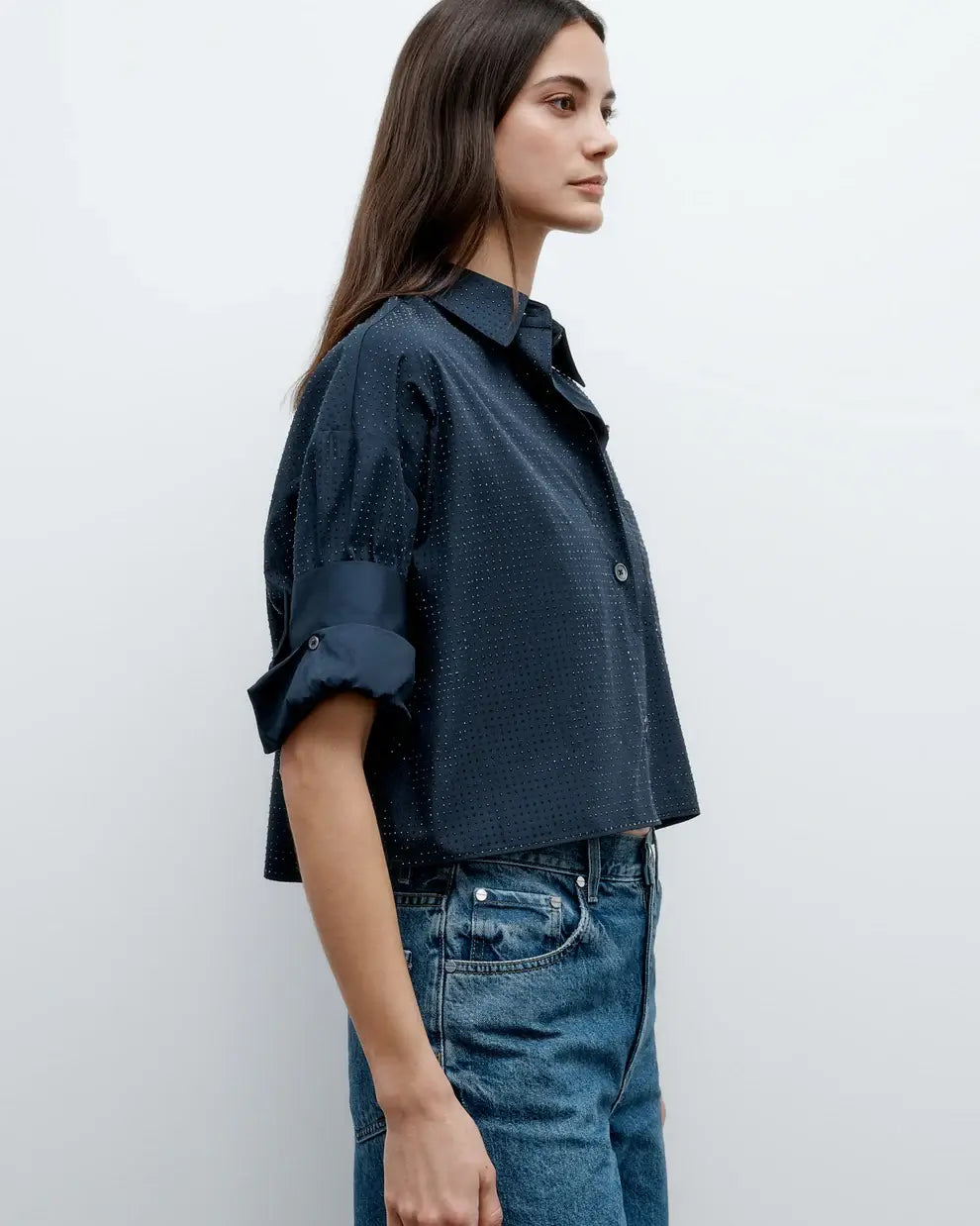 TWP NEXT EX WITH CRYSTALS SHIRT | THE NEW TREND
