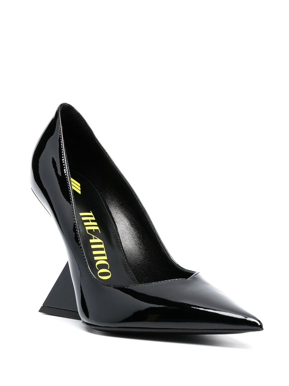 The Attico Cheope Pump in Black available at The New Trend Australia