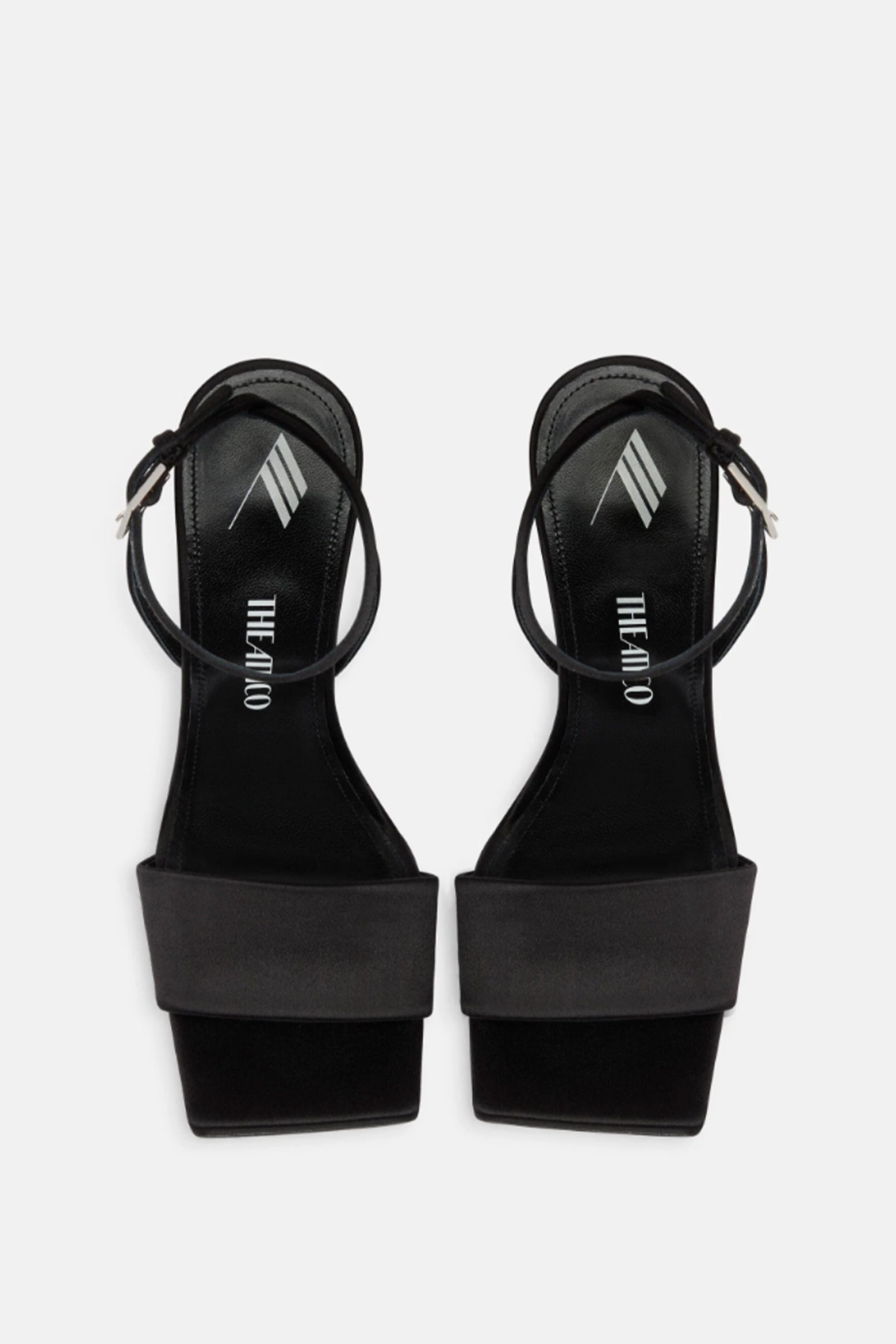 The Attico Cheope Sandal in Black available at The New Trend Australia