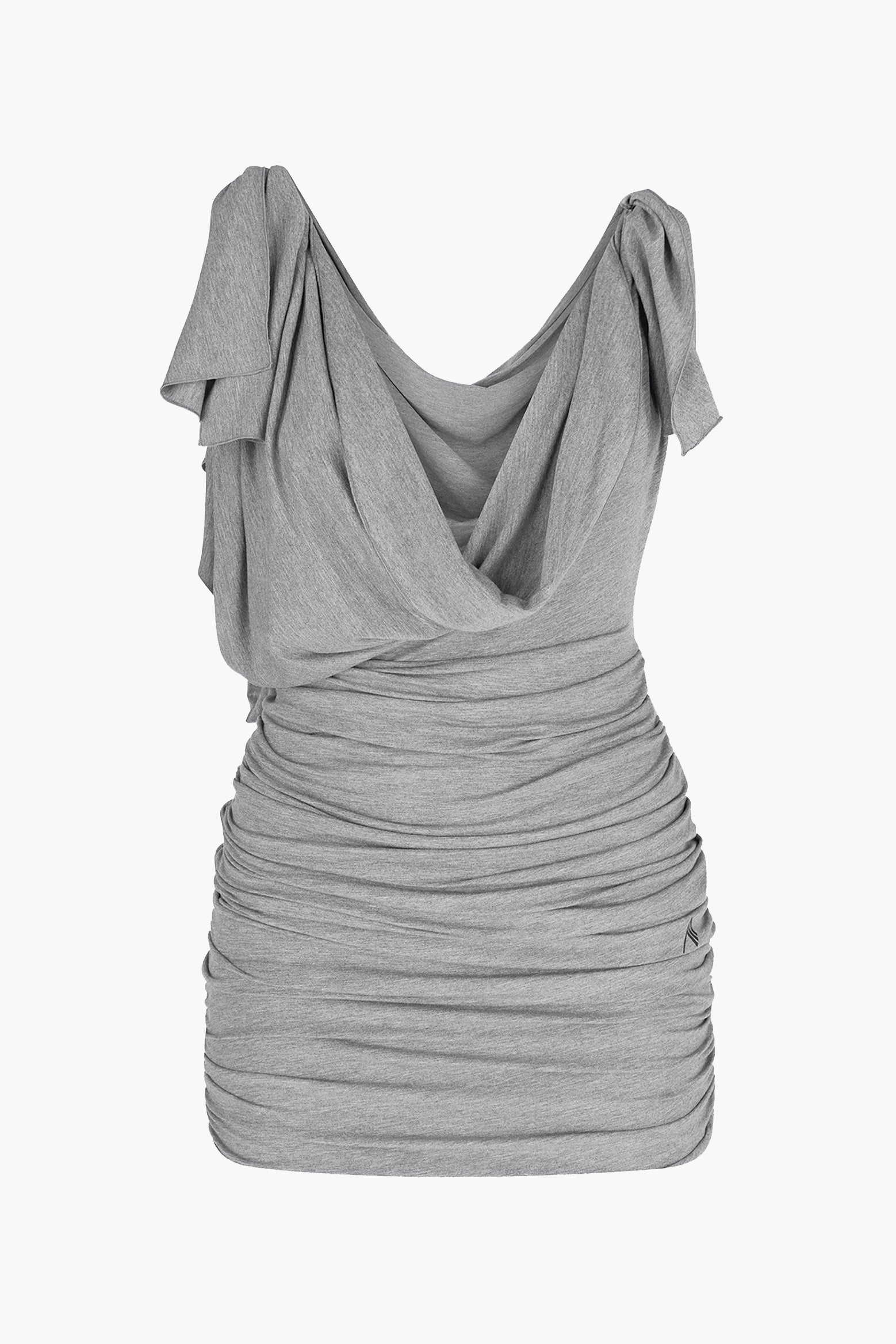 The Attico grey Mini Dress available at The New Trend Australia