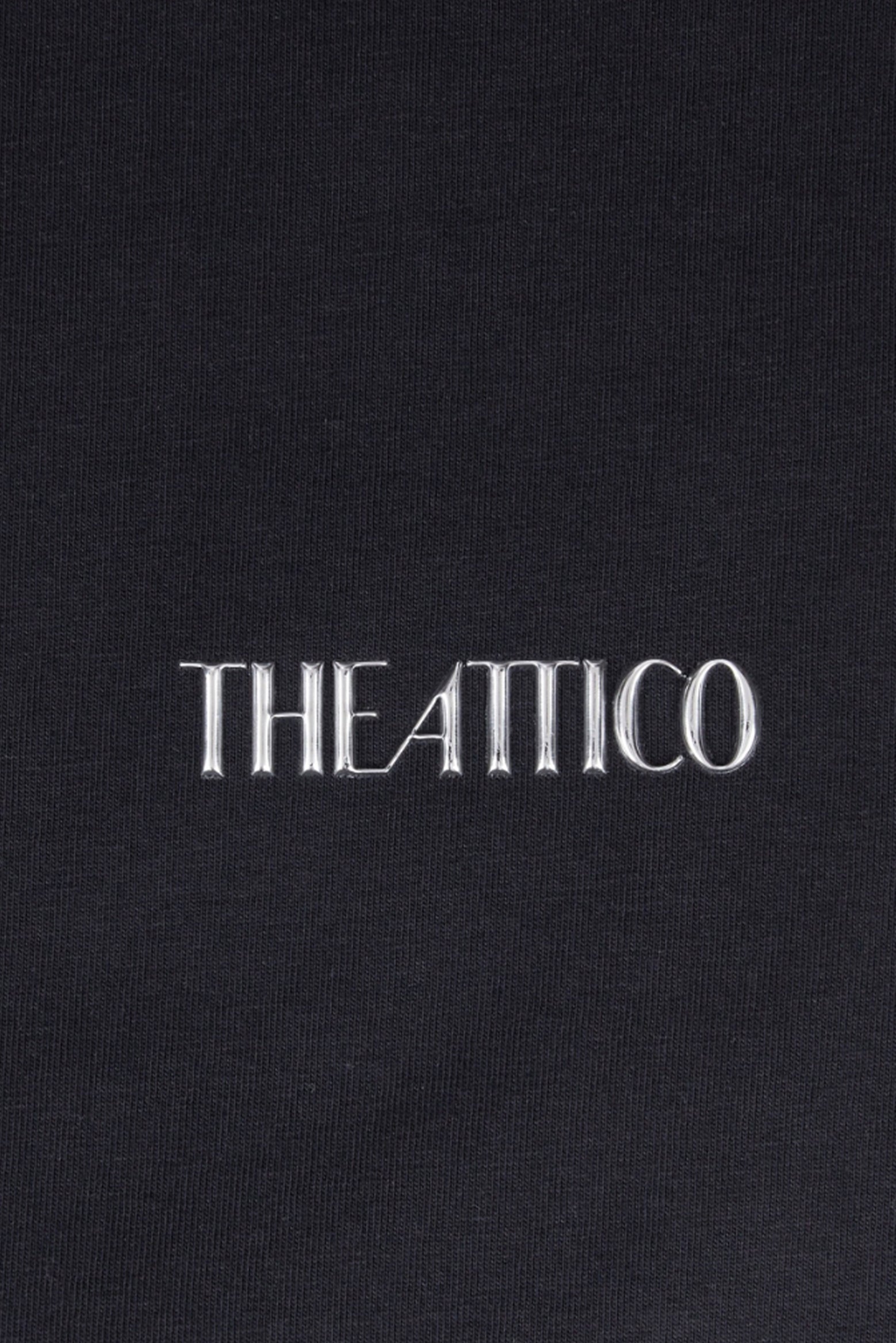 The Attico Kilie T Shirt in Black available from The New Trend Australia