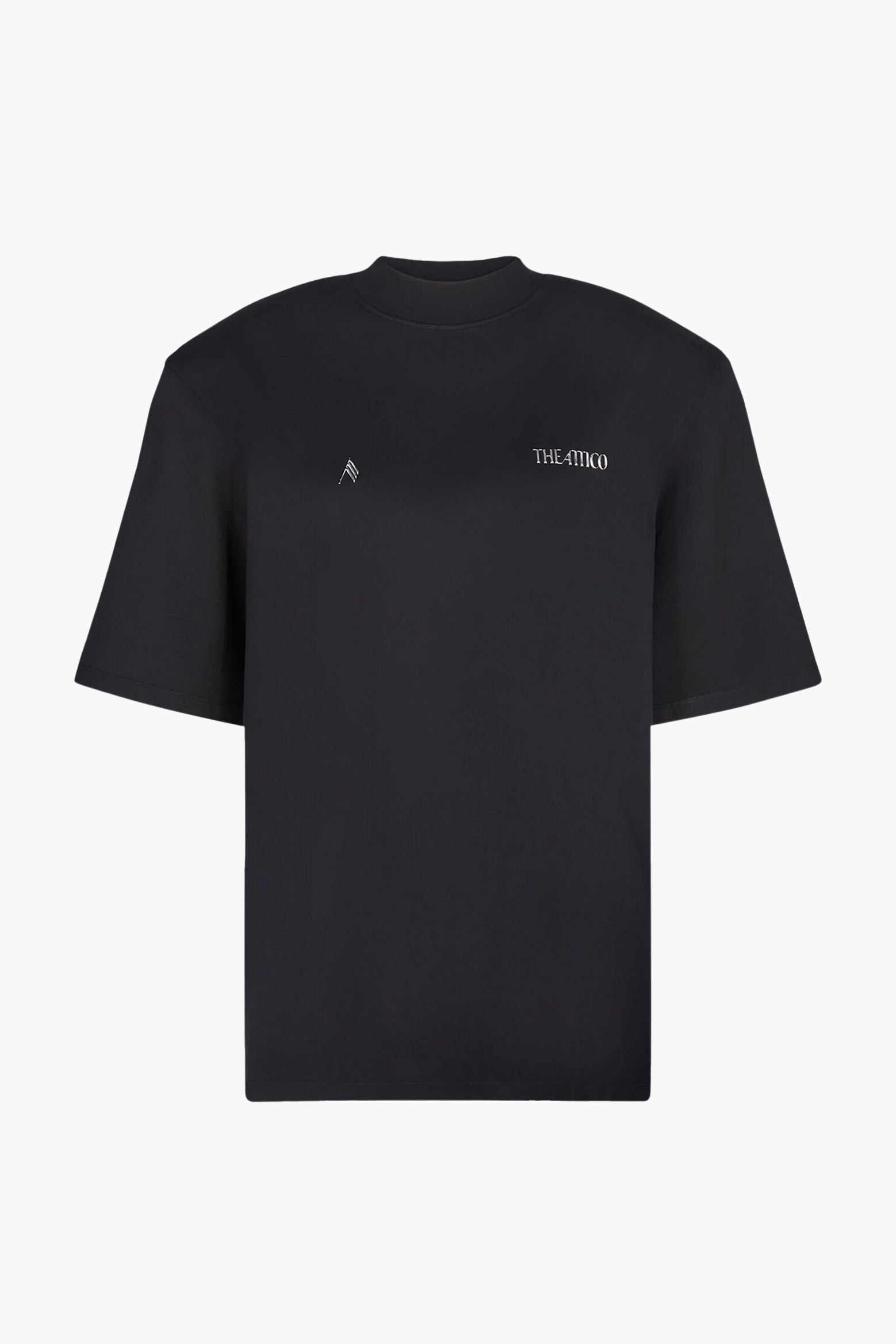 The Attico Kilie T Shirt in Black available from The New Trend Australia