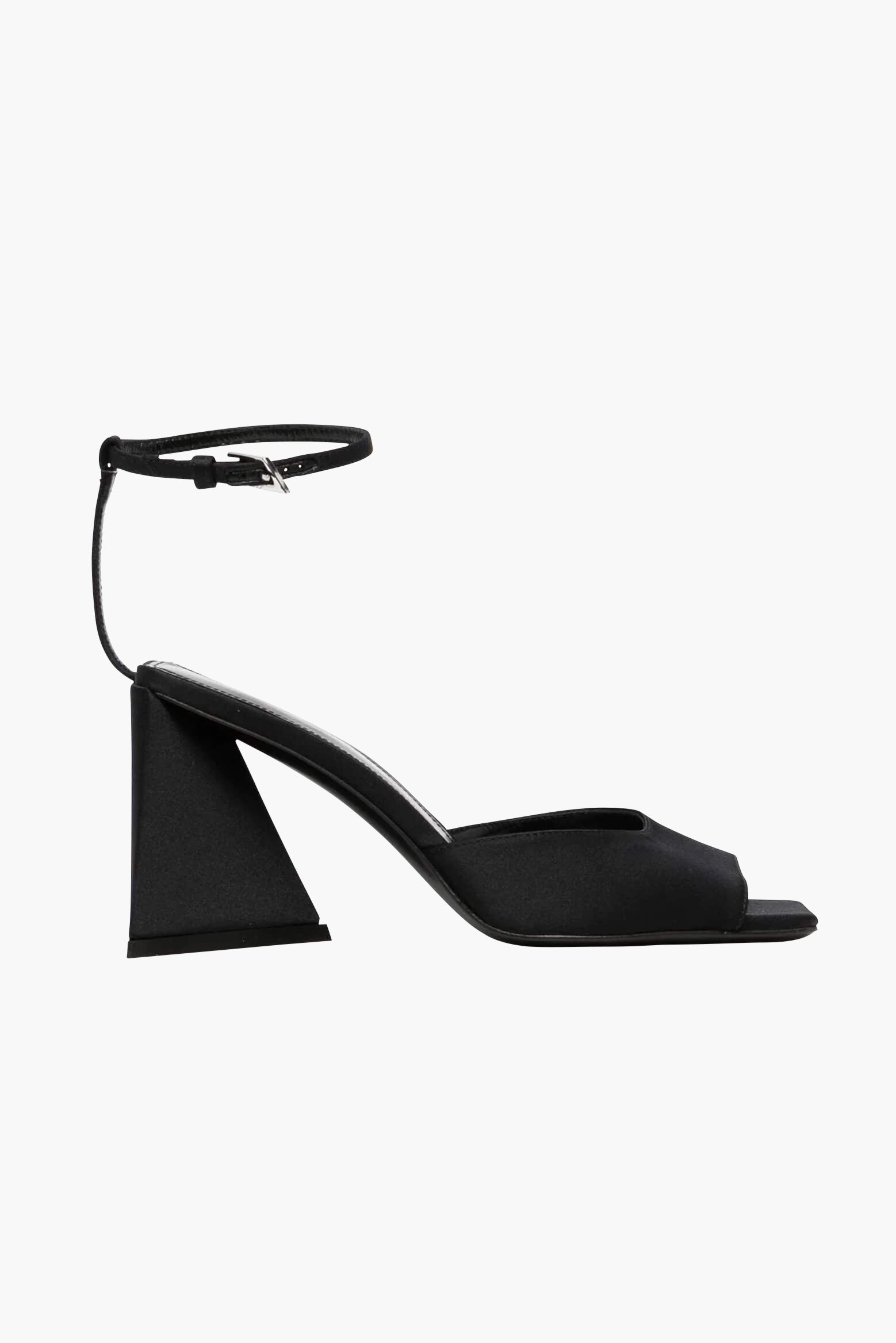 The Attico Piper Sandal in Black TNT The New Trend