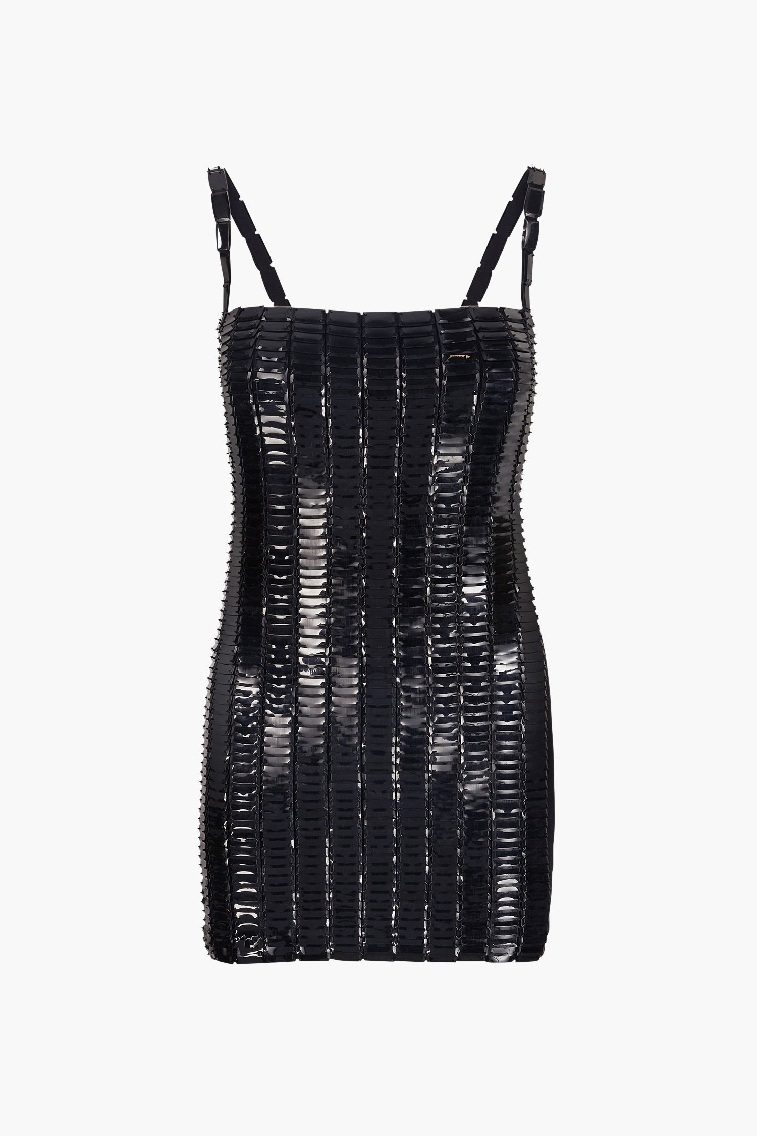 THE ATTICO Rue Mini Dress in Black The New Trend