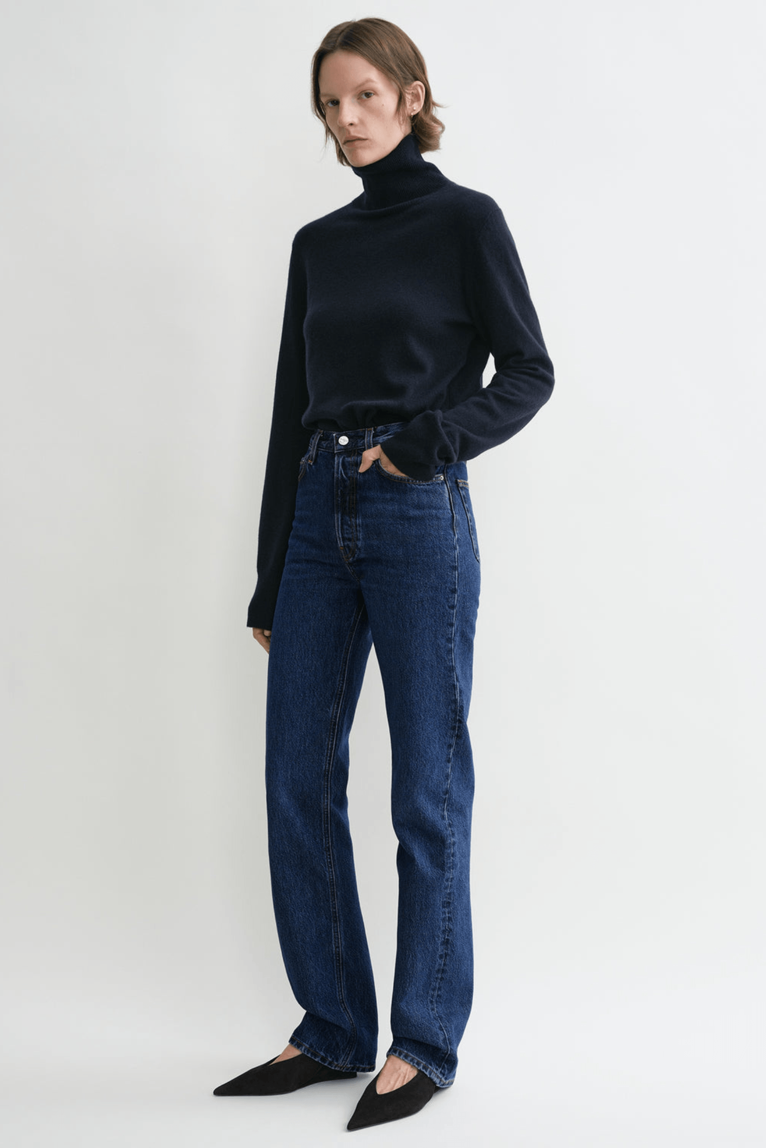 TOTEME CLASSIC CUT DENIM FULL LENGTH | THE NEW TREND