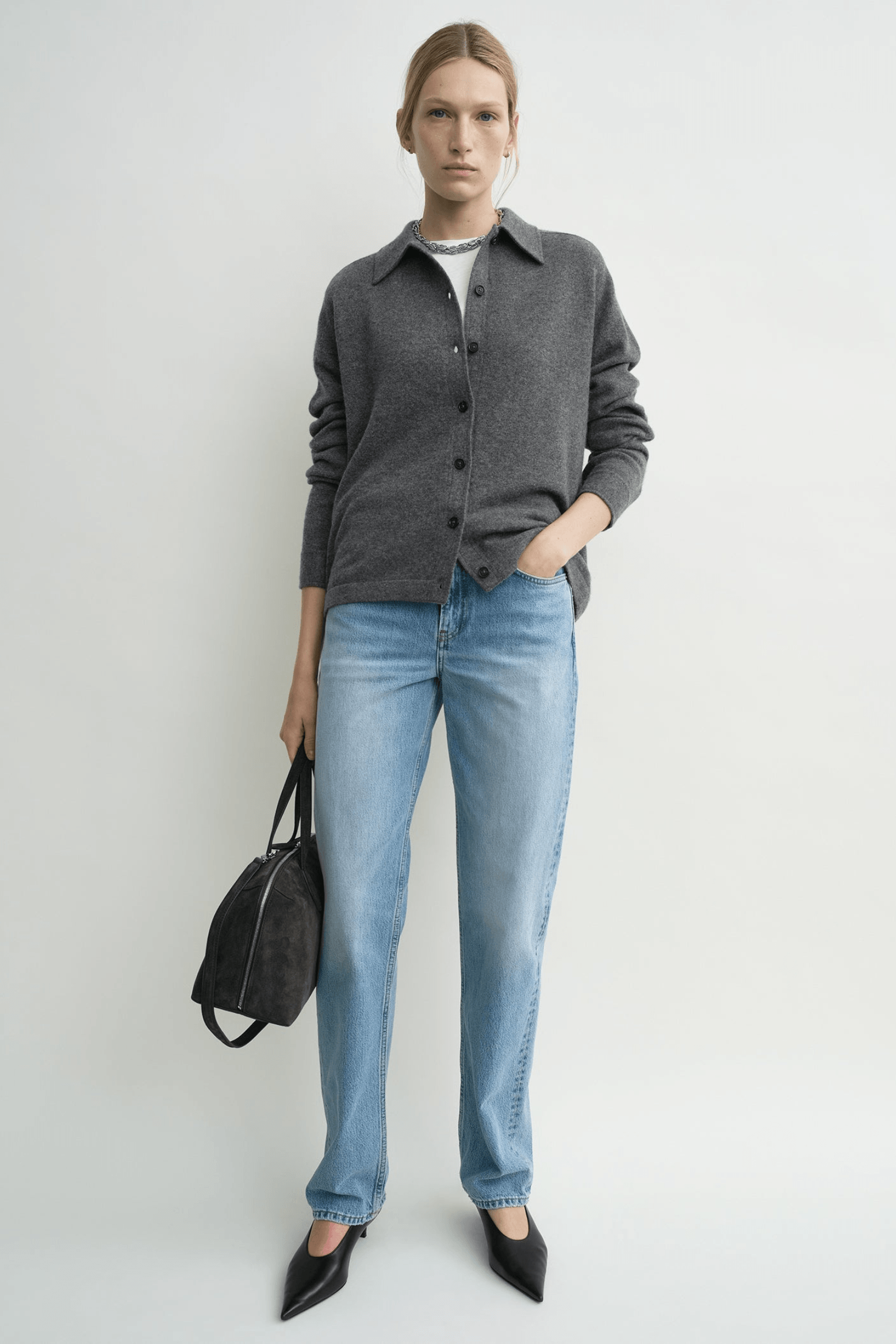 TOTEME RAGLAN-SLEEVE CASHMERE CARDIGAN | THE NEW TREND