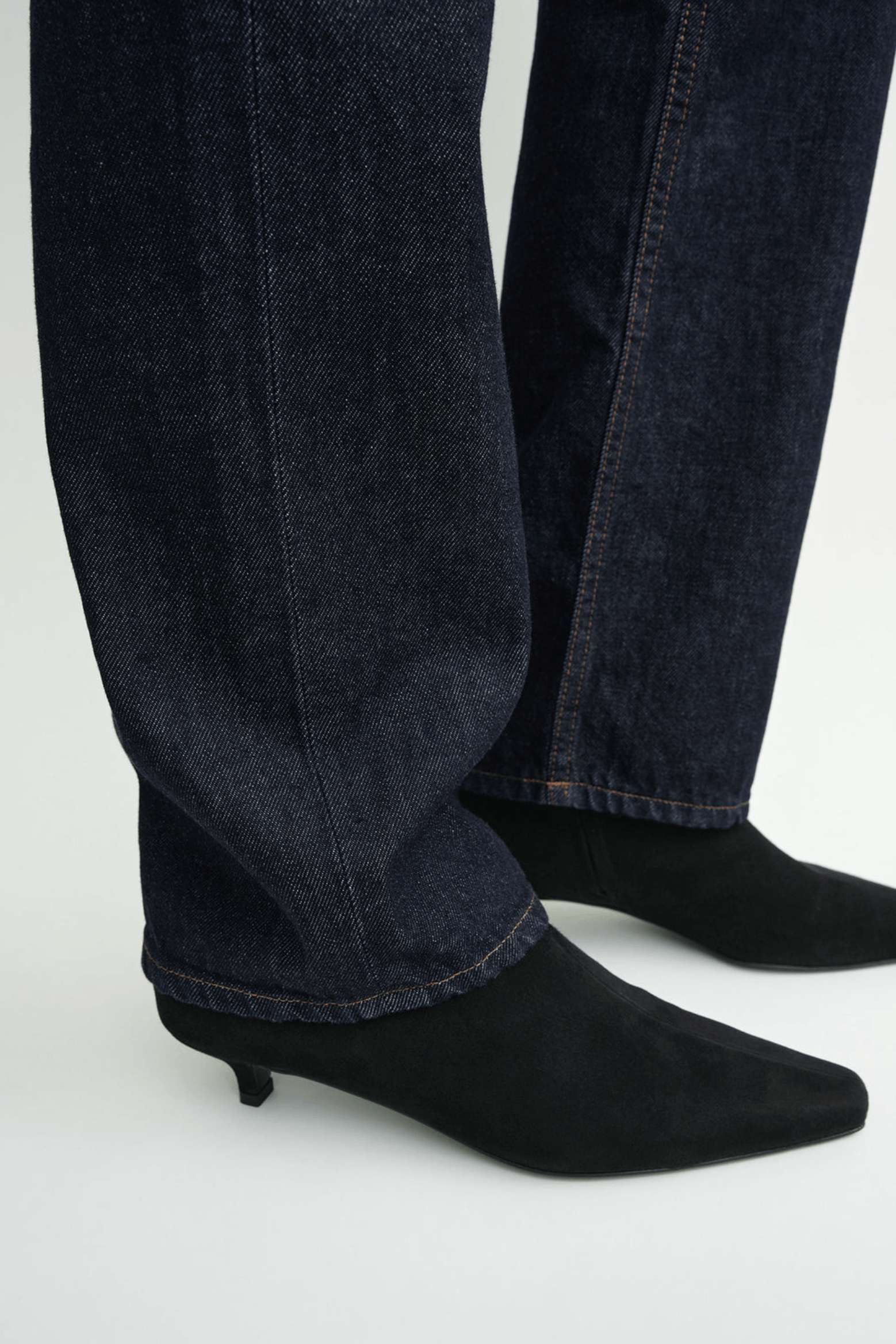 TOTEME SLIM SUEDE ANKLE BOOTS | THE NEW TREND