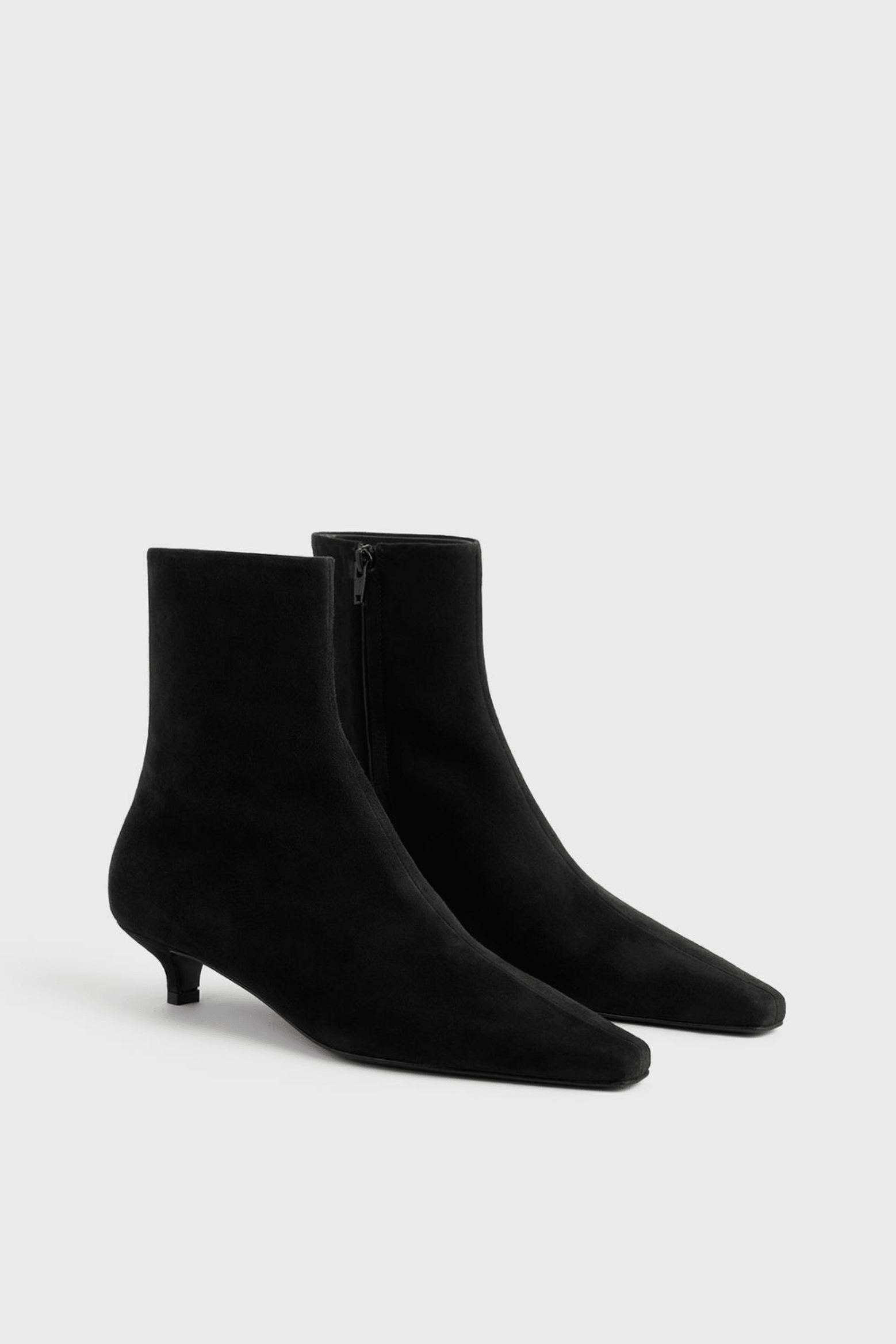 TOTEME SLIM SUEDE ANKLE BOOTS | THE NEW TREND