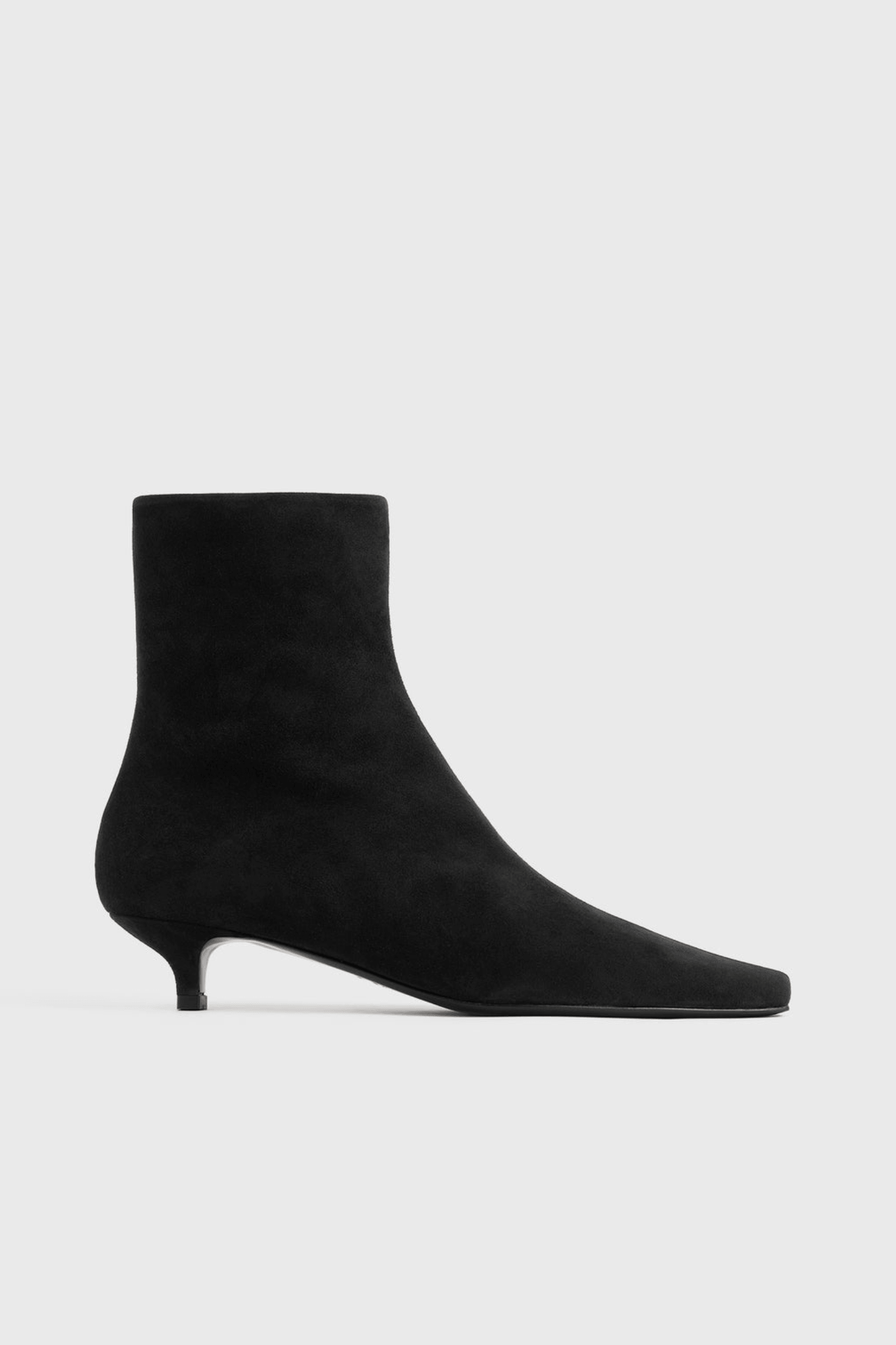 TOTEME SLIM SUEDE ANKLE BOOTS | THE NEW TREND