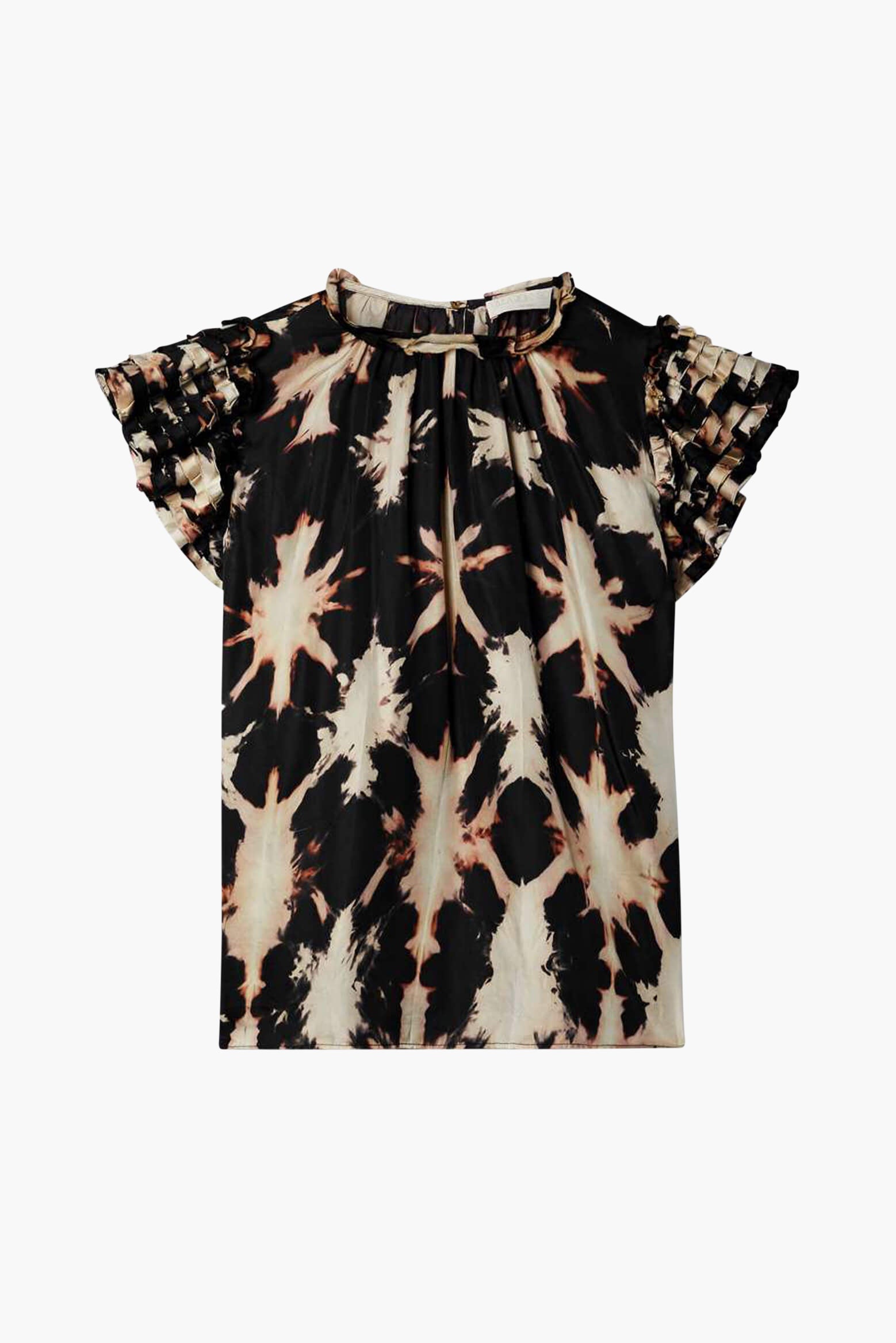 Ulla Johnson Micaela Top in Noir Blur available at TNT The New Trend Australia.