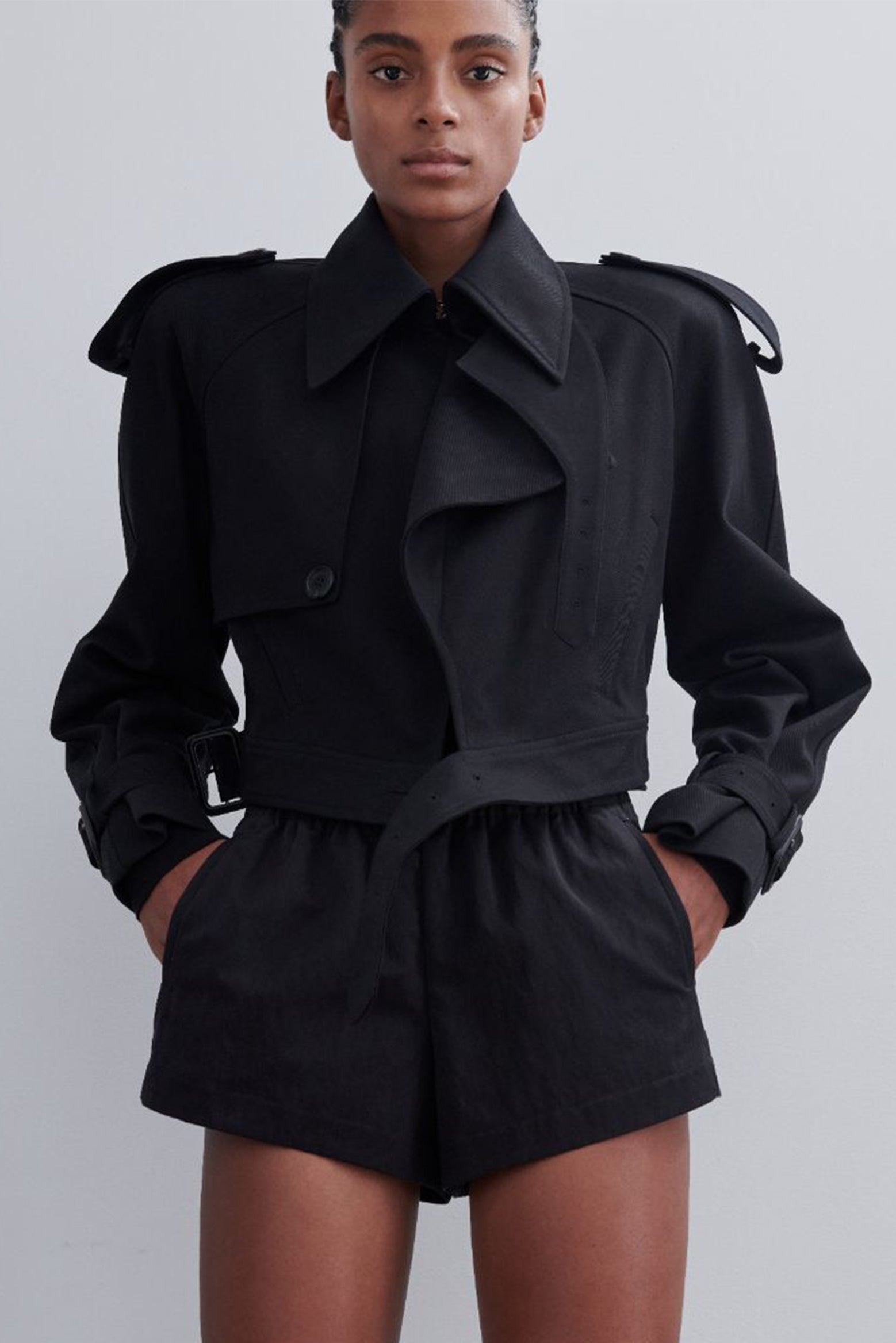 WARDROBE.NYC Perfecto Trench in Black | The New Trend