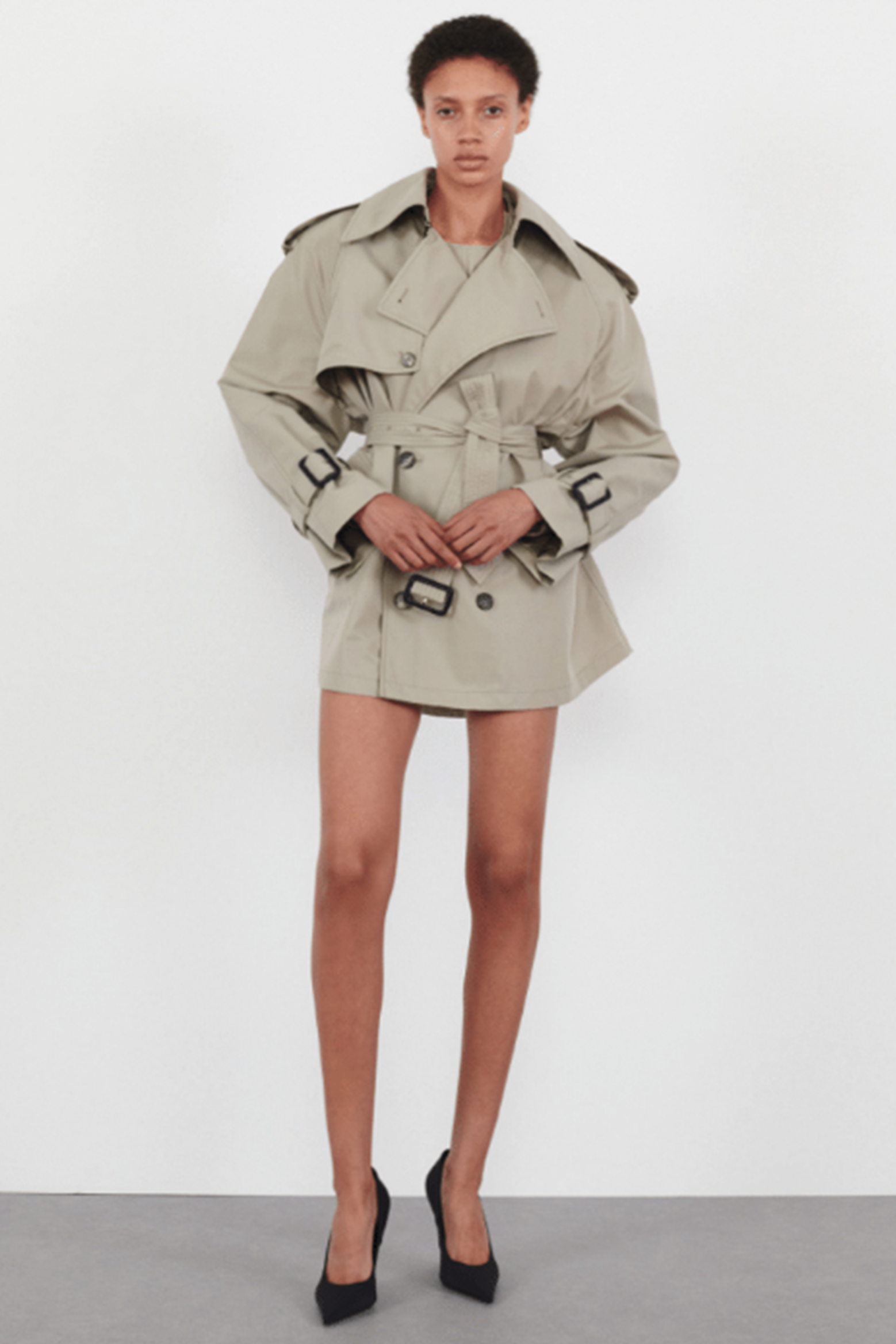 WARDROBE.NYC CLEAN TRENCH MINI | THE NEW TREND