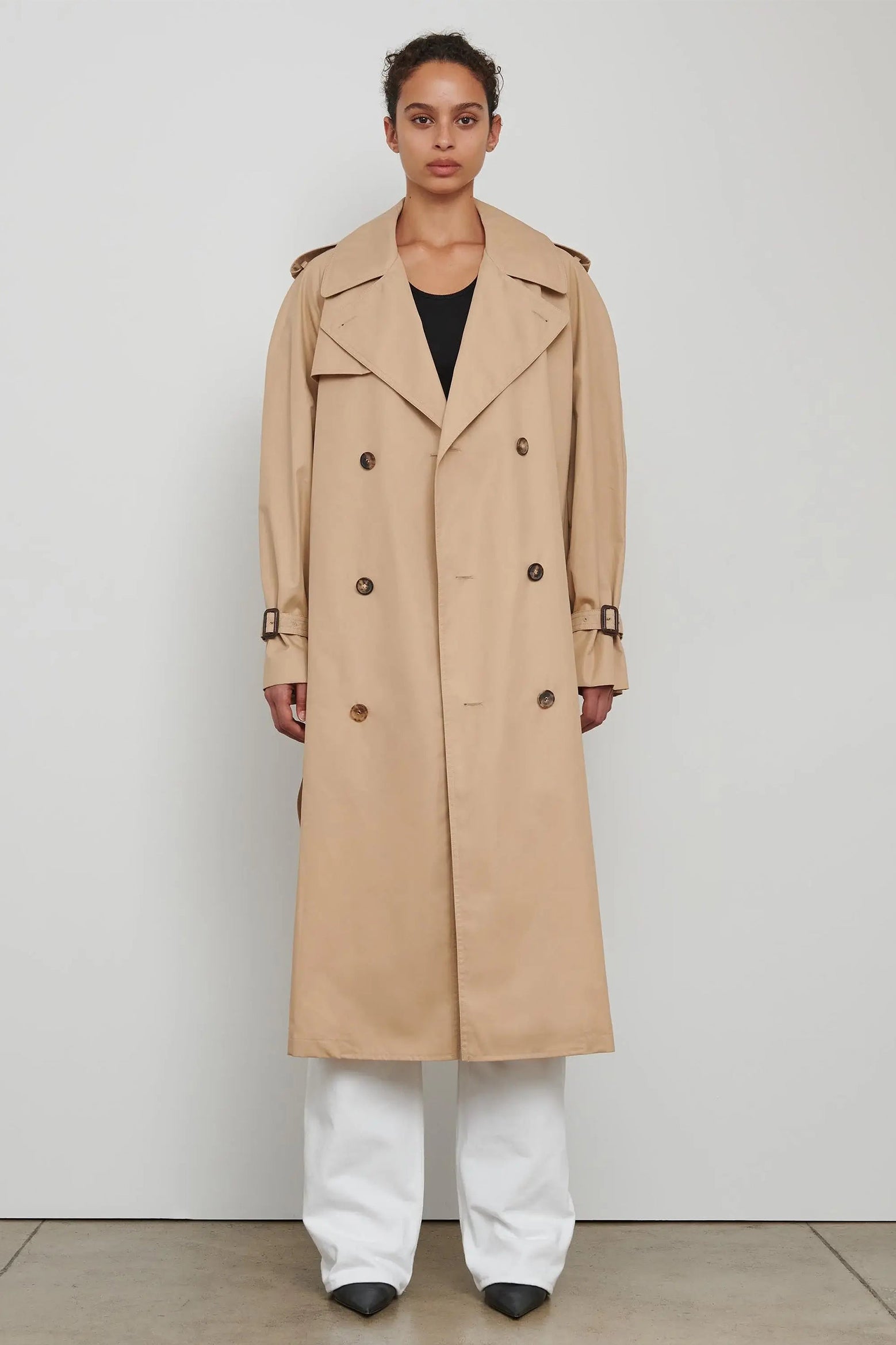 WARDROBE.NYC TRENCH COAT IN KHAKI  | THE NEW TREND