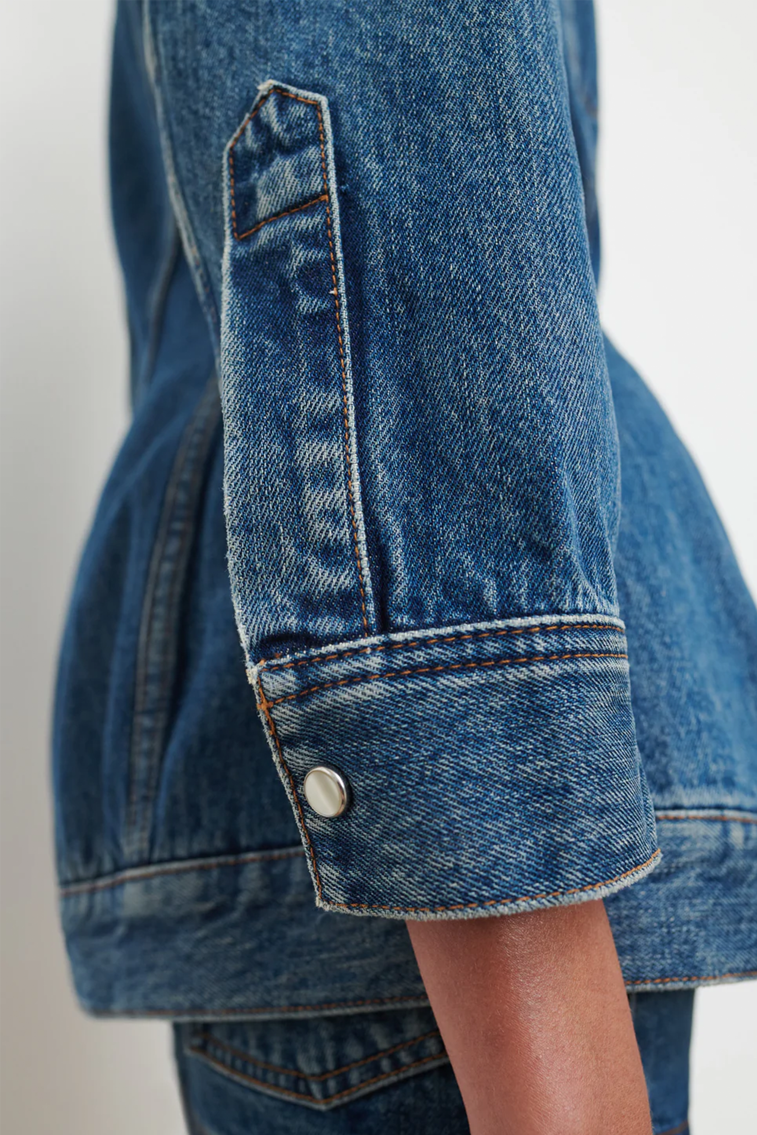 WARDROBE.NYC DENIM CONTOUR JACKET IN INDIGO | THE NEW TREND