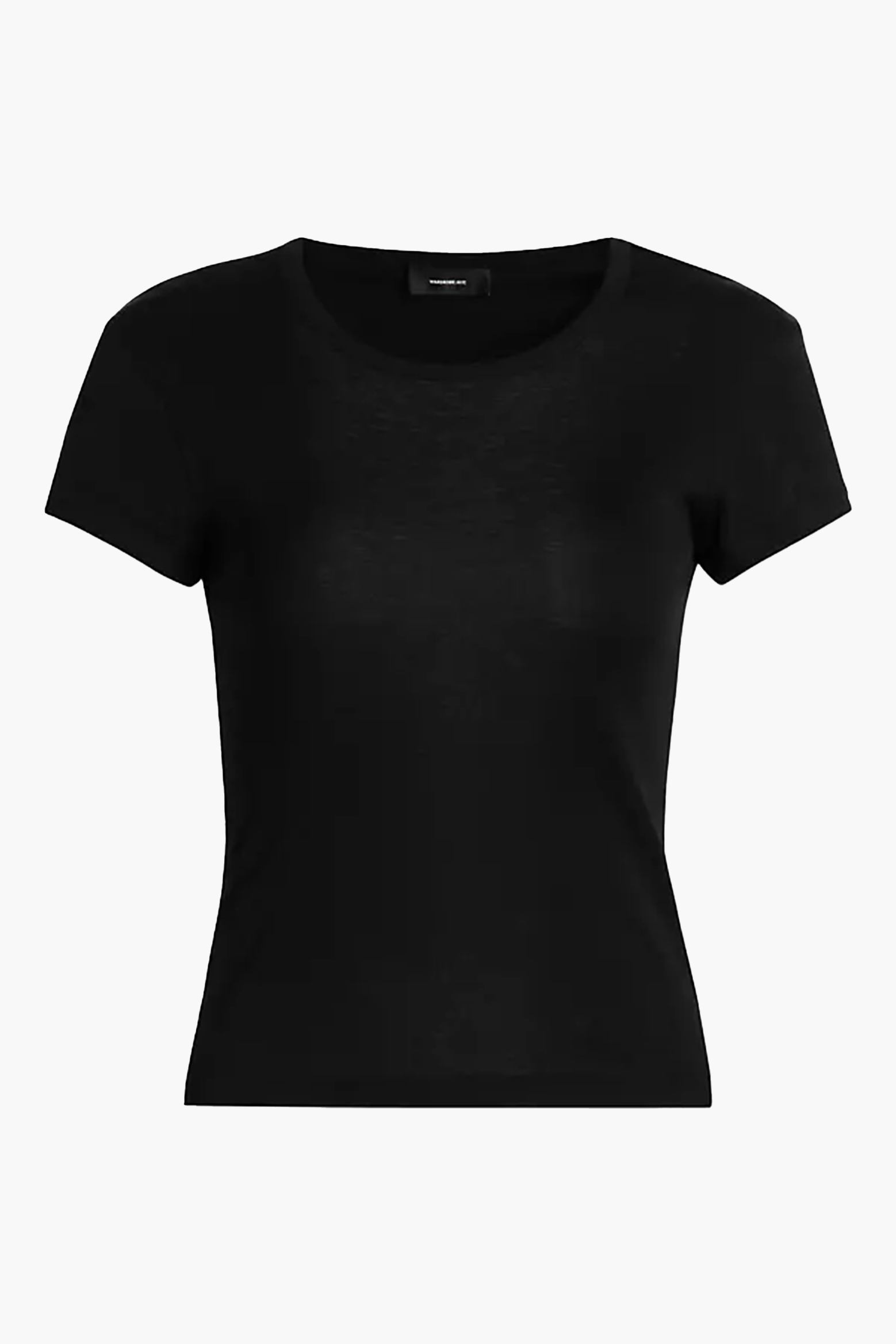 WARDROBE.NYC Cap Sleeve Tee in Black | The New Trend

