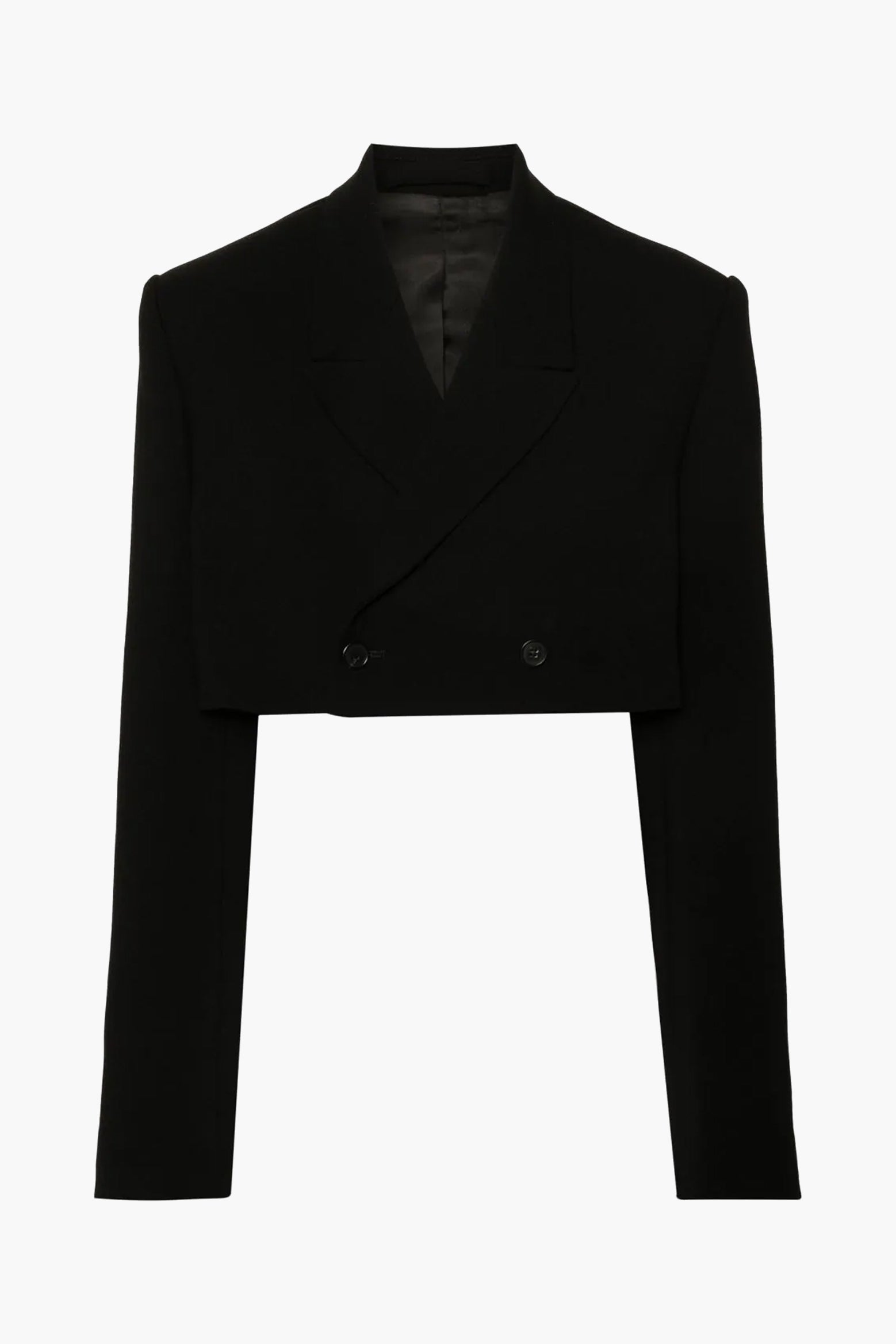 The Wardrobe NYC Crop Blazer in Black available at The New Trend Australia