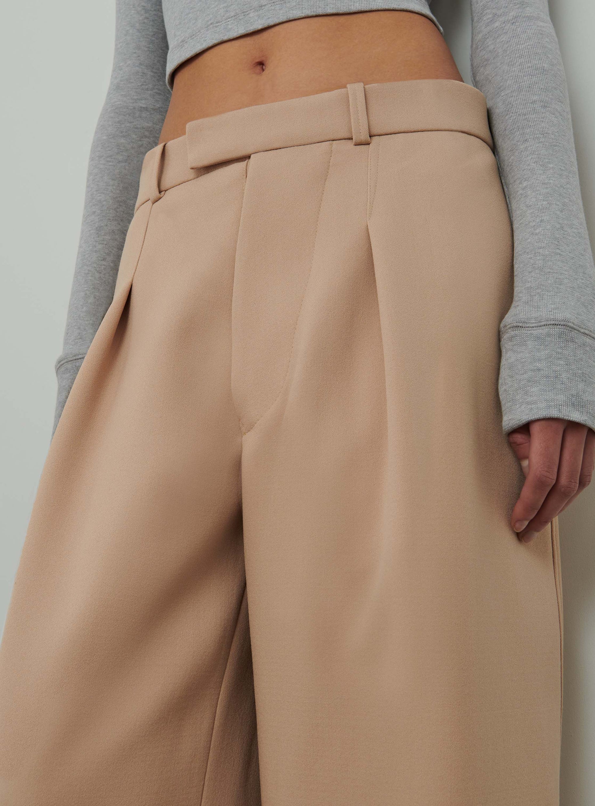 The Wardrobe NYC HB Trouser in Biscuit available at The New Trend Australia