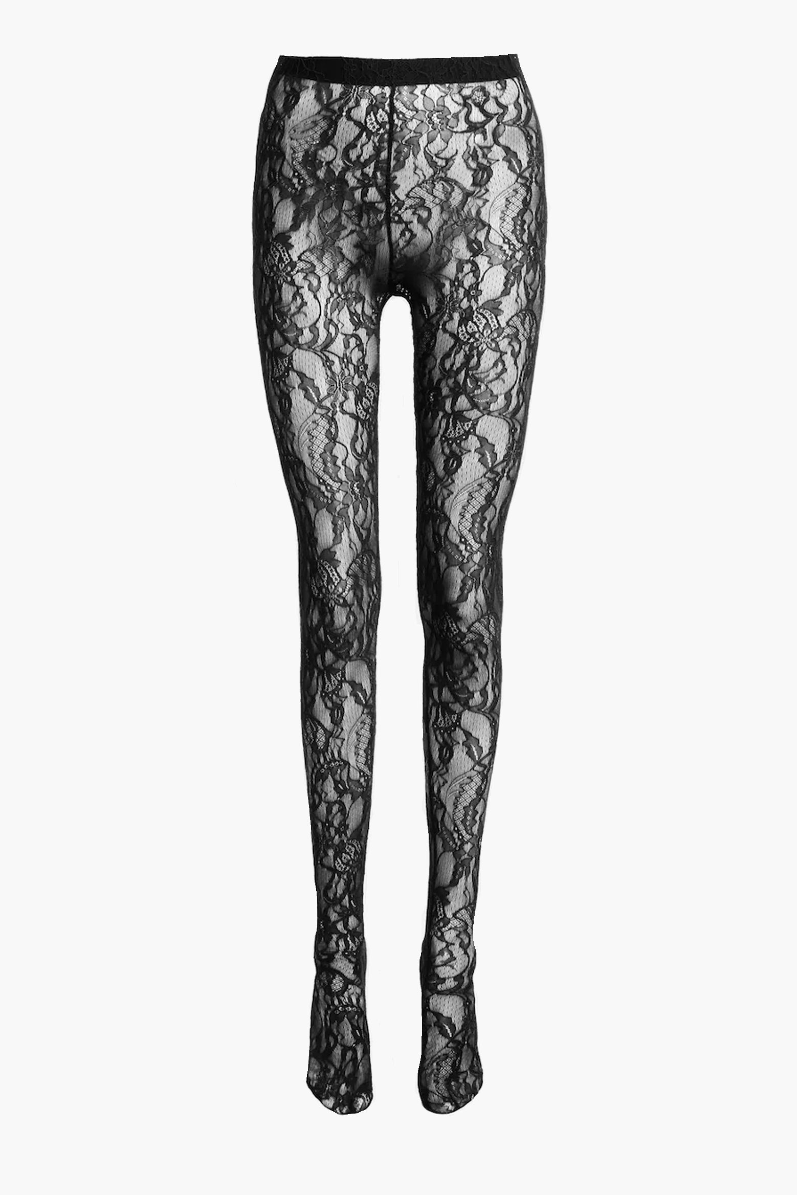 The Wardrobe NYC Lace Tight in Black available at The New Trend Australia