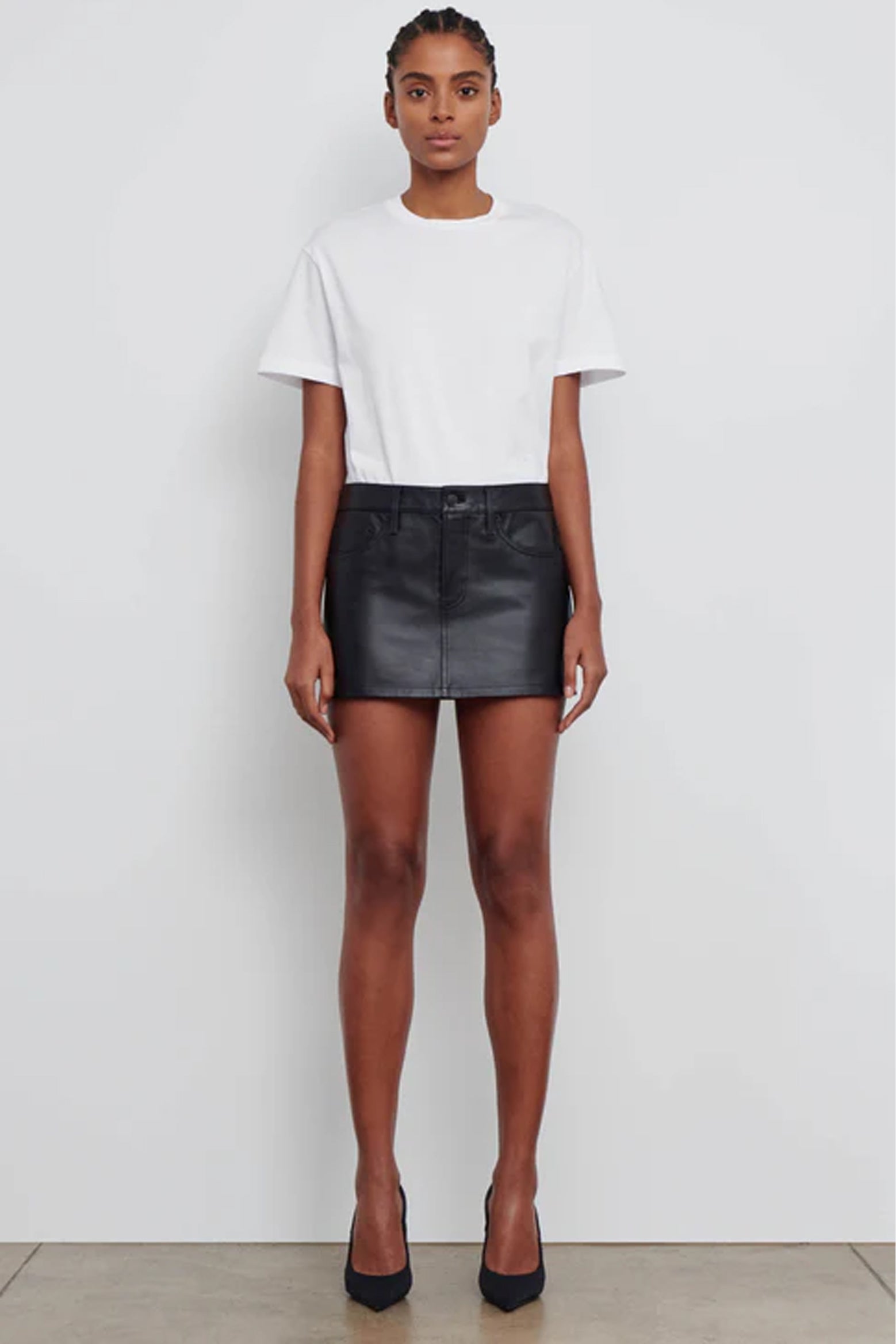 Leather skirt trend best sale