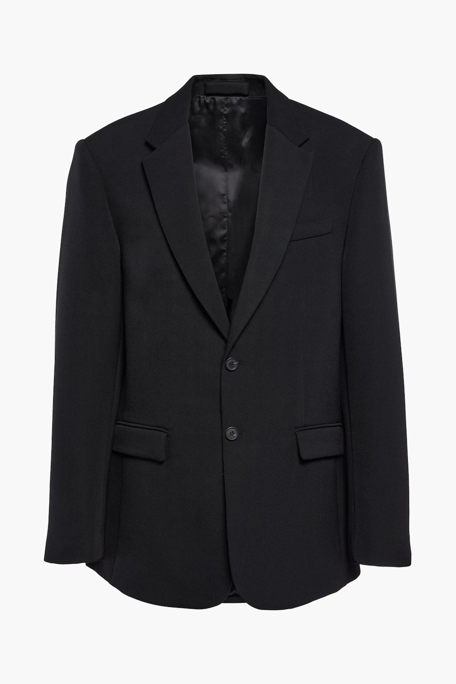 The Wardrobe NYC Oversize Single Breasted Blazer in Black available at The New Trend Australia