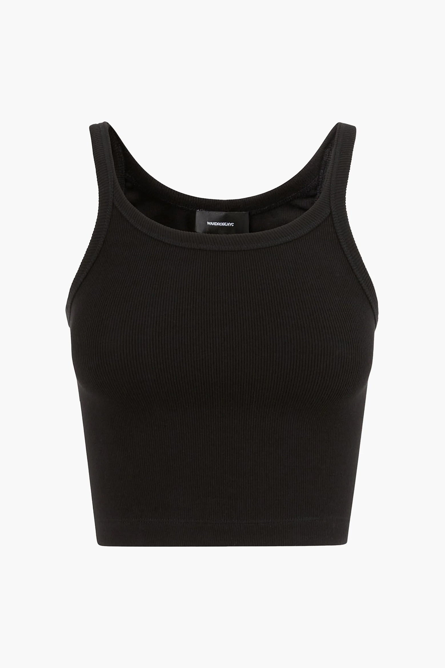 The Wardrobe NYC HB Ribbed Tank in Black available at The New Trend Australia