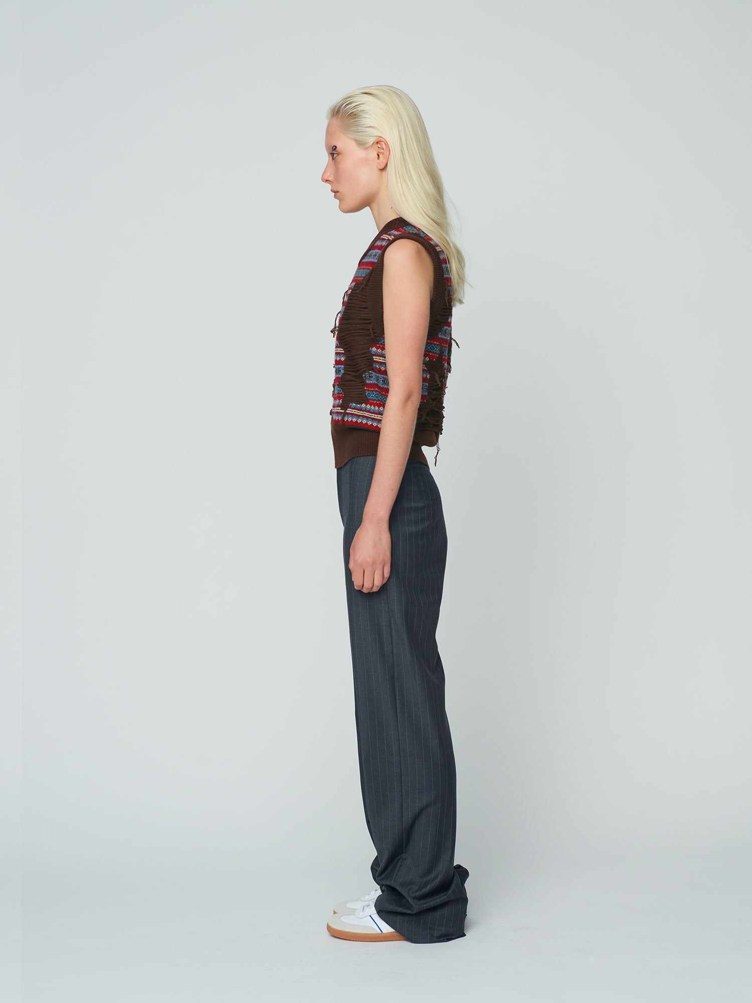Róhe Pippa Pants in Cold Grey | WE ARE ICONIC