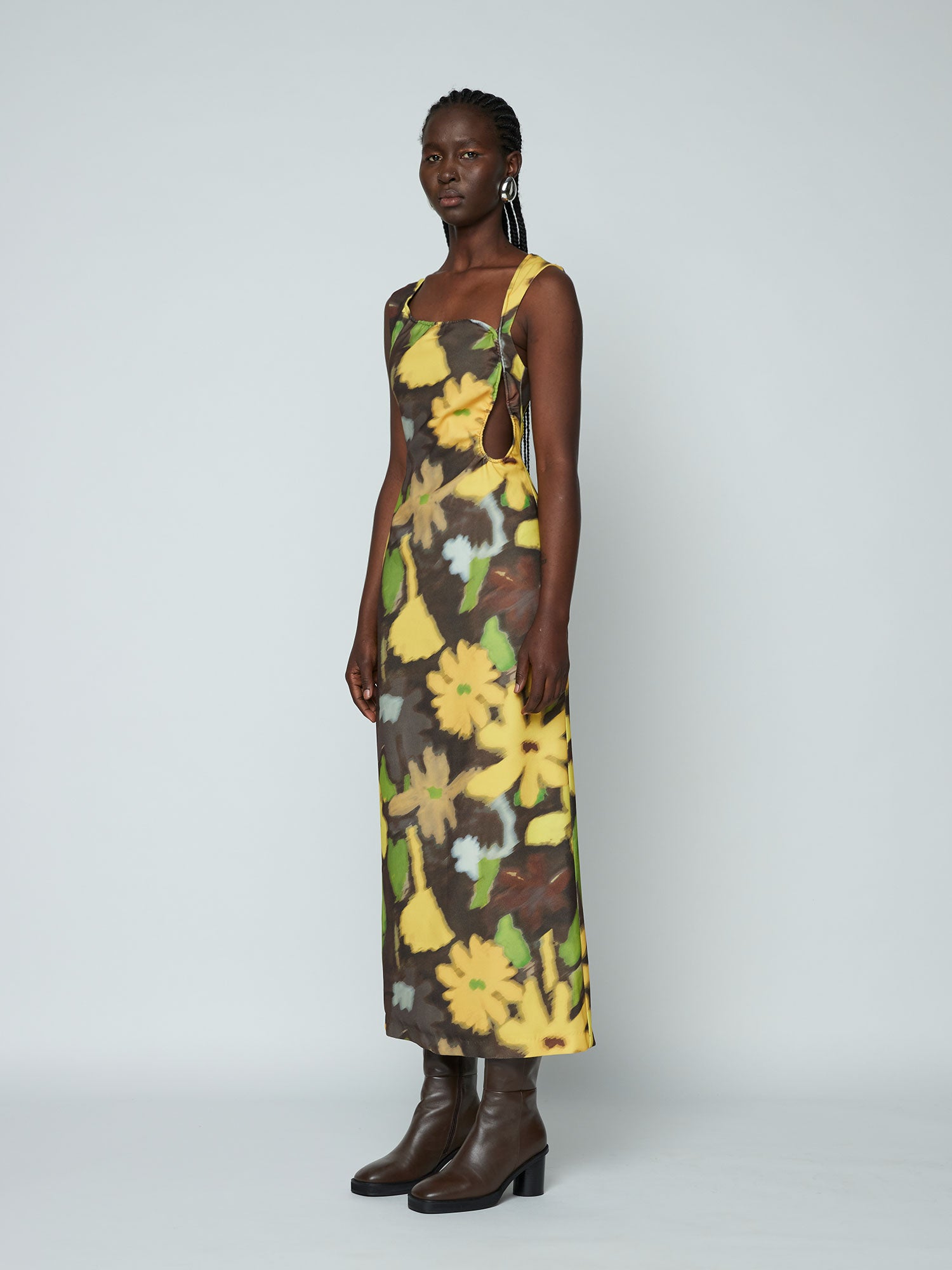 WYNN HAMLYN Ella Maxi Dress in Acid Flowers | The New Trend