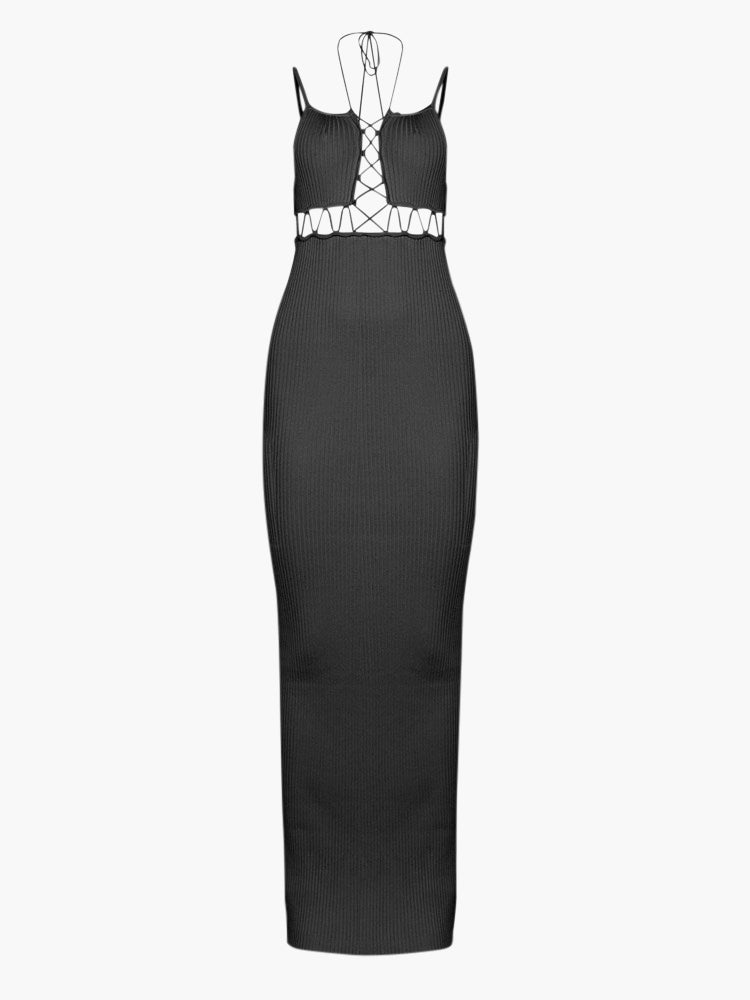 WYNN HAMLYN Sunny Dress Black | TNT The New Trend