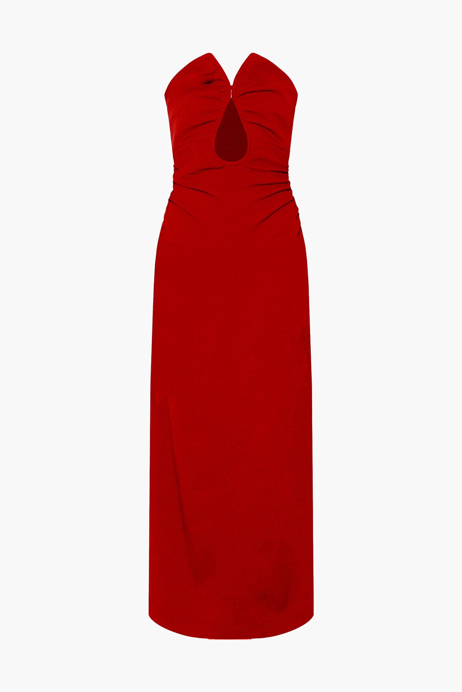 The Wynn Hamlyn Zoe Bodice Dress in Red available at The New Trend Australia