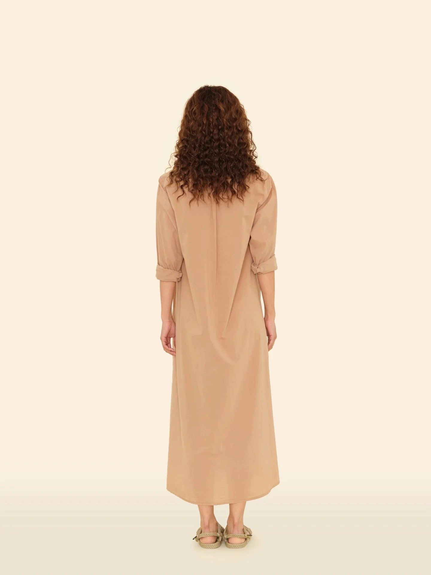 XIRENA BODEN DRESS IN HAZELNUT | THE NEW TREND