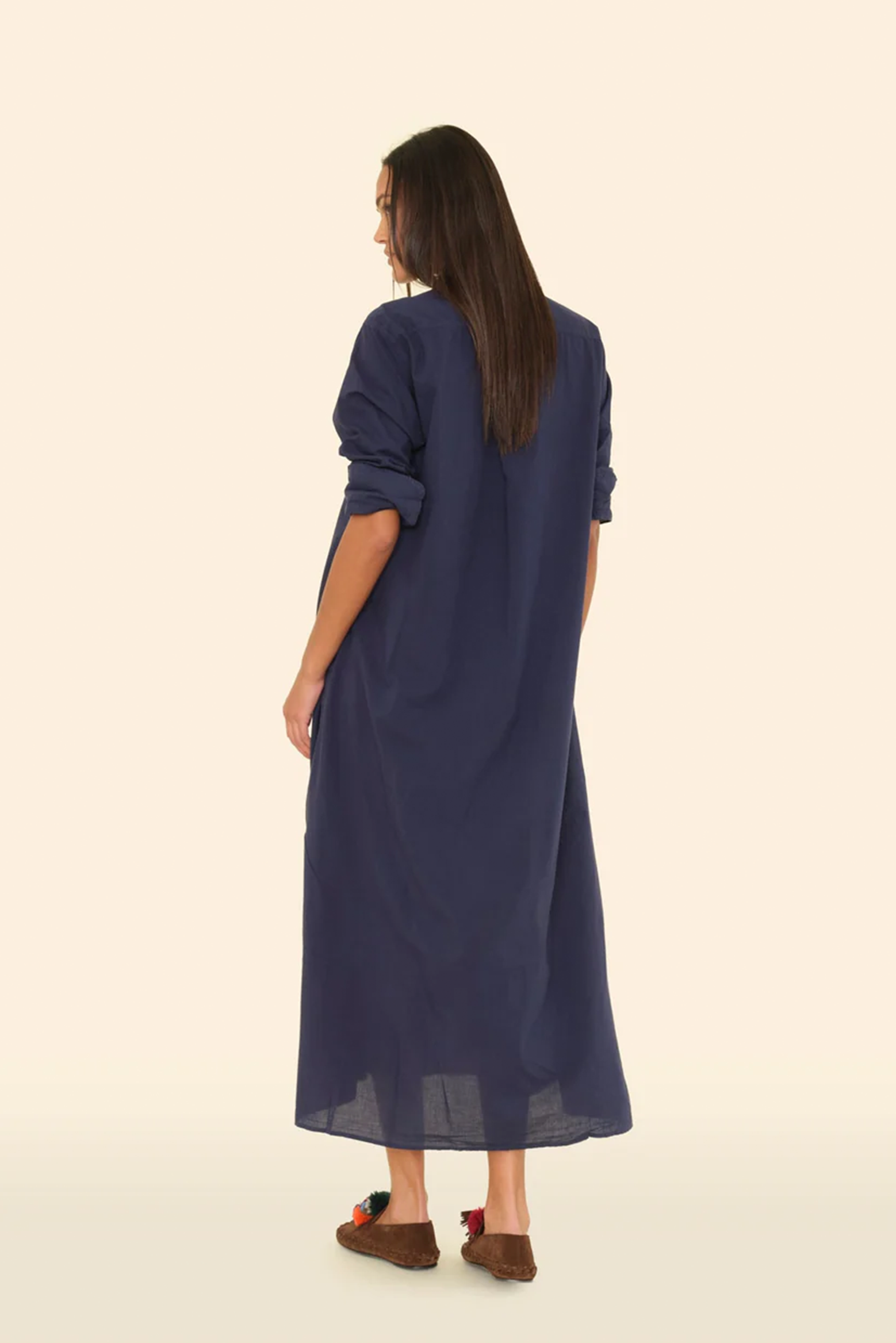 XÍRENA BODEN DRESS IN NAVY | THE NEW TREND