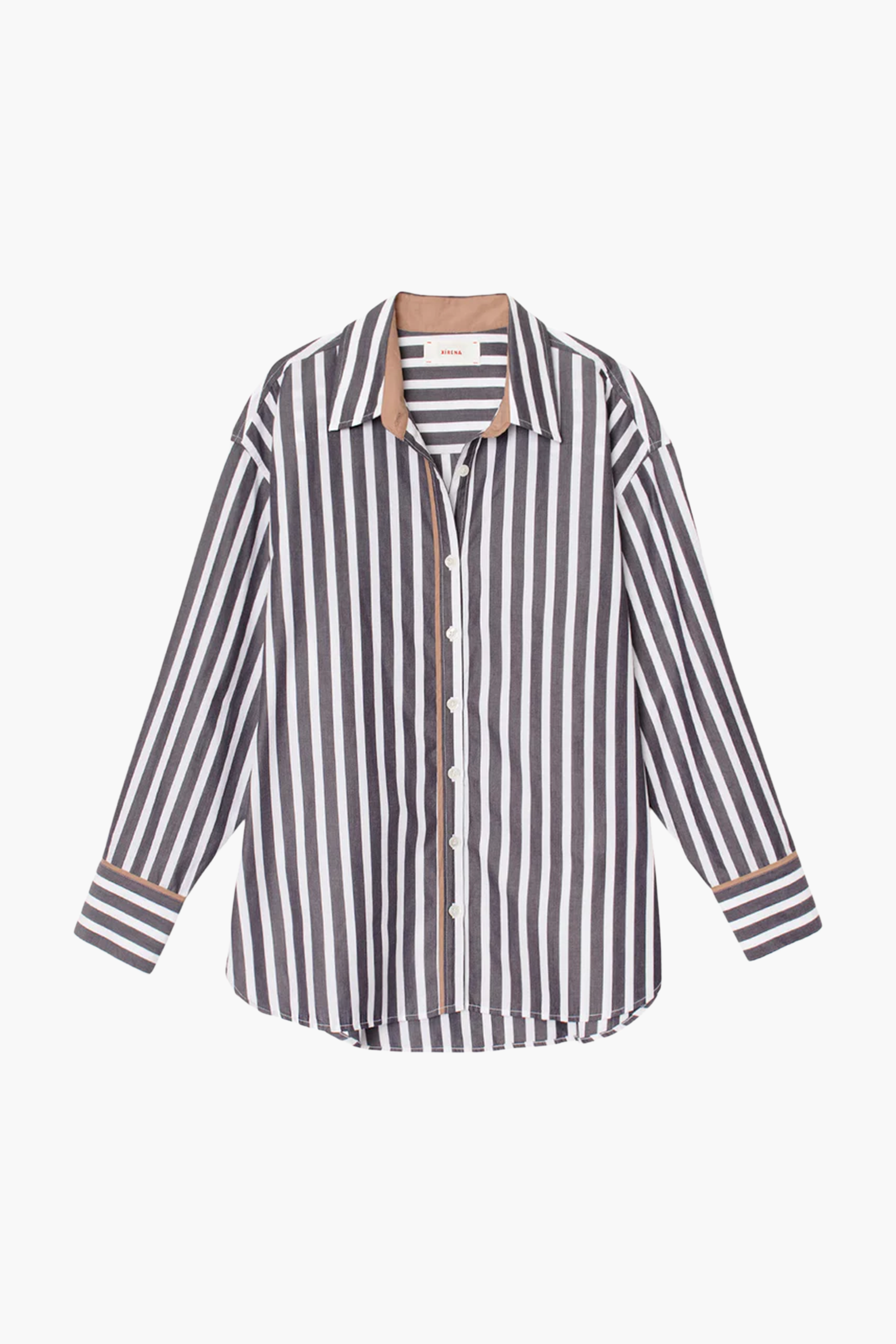XÍRENA GILLIAN SHIRT IN INK STRIPE | THE NEW TREND