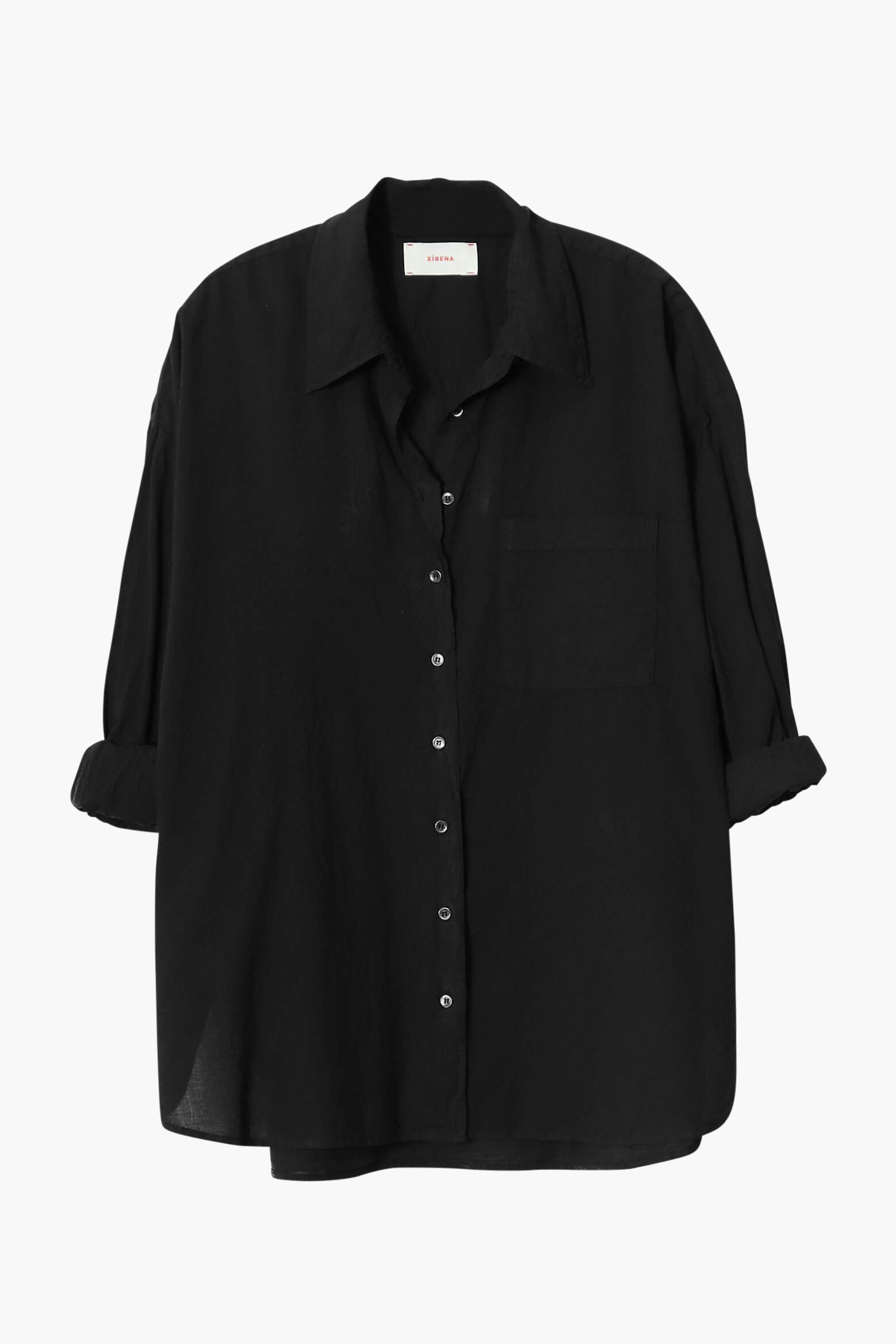 XIRENA Sydney Shirt in Black | The New Trend