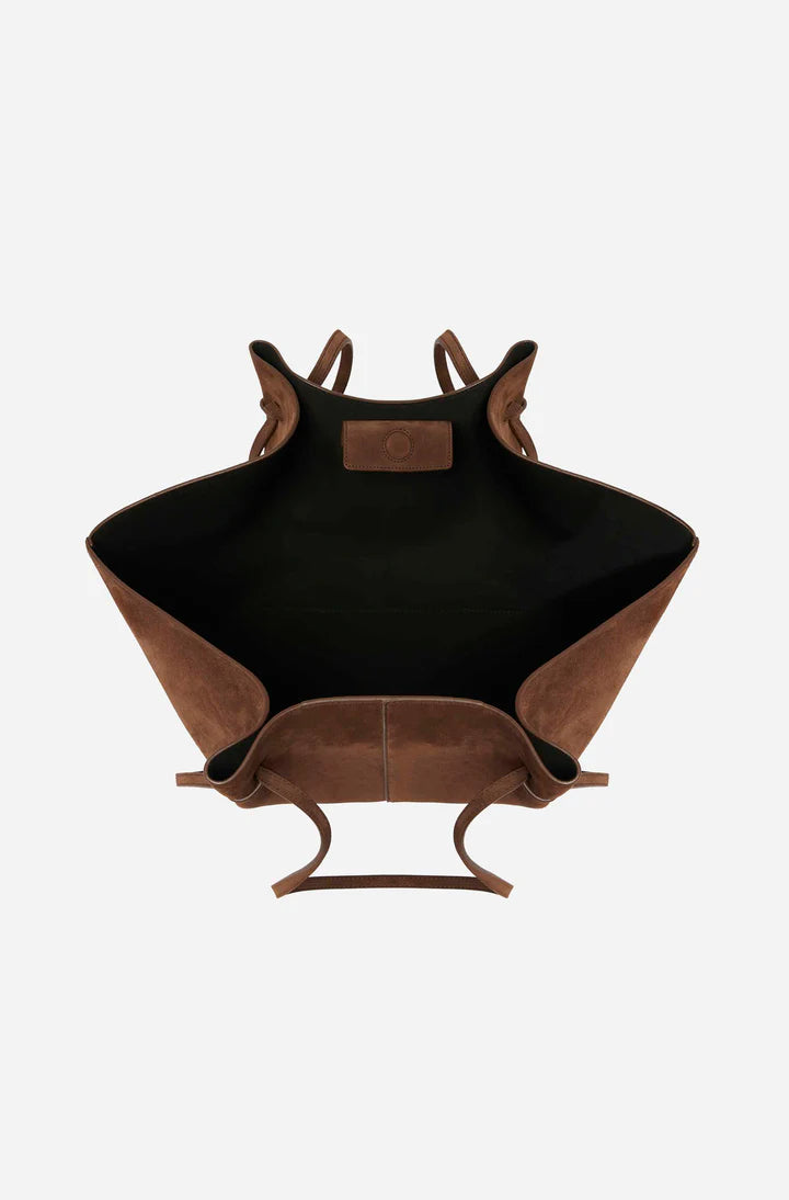 YUZEFI LARGE MOCHI SUEDE BAG | THE NEW TREND