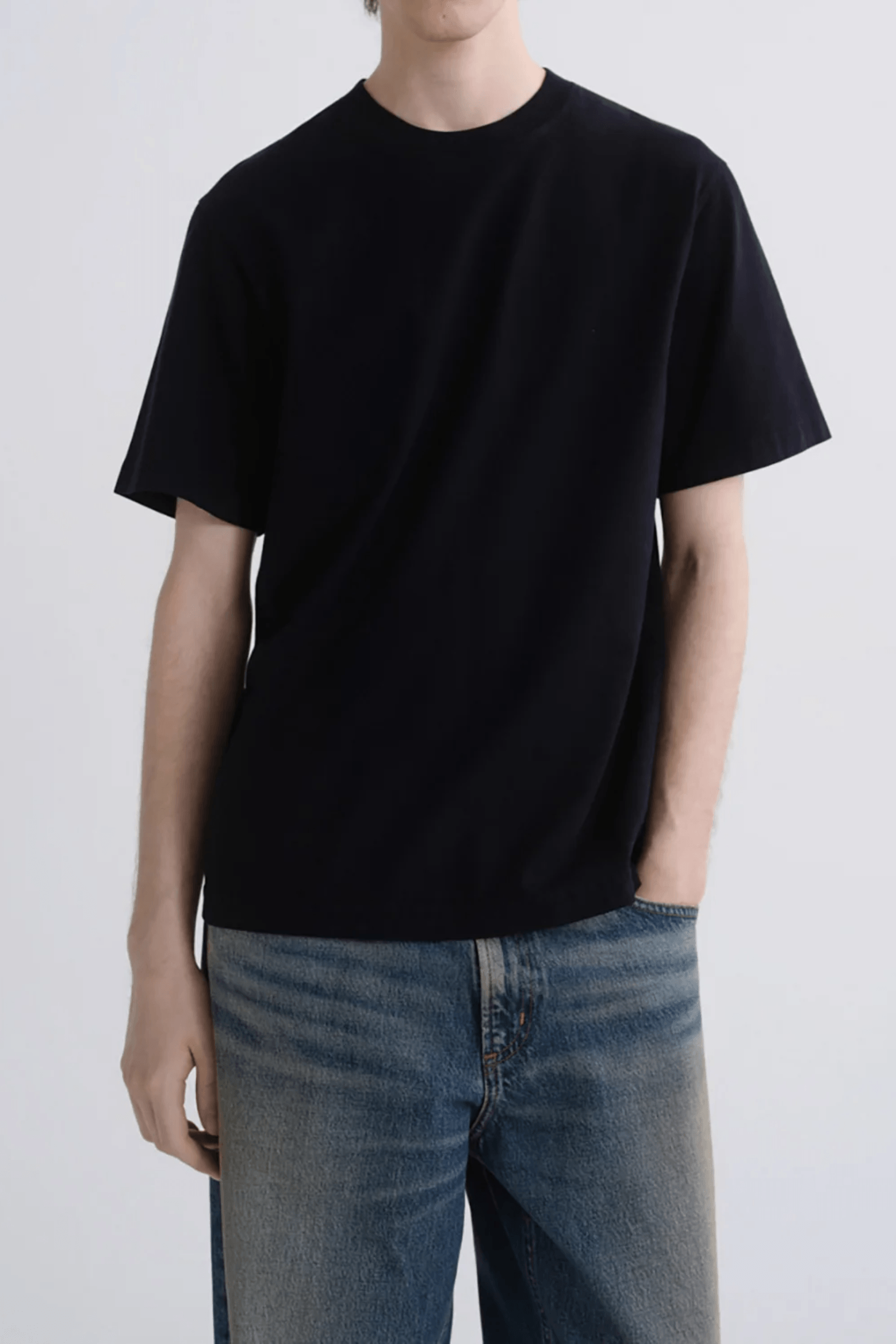 ASHA MOCK NECK TEE