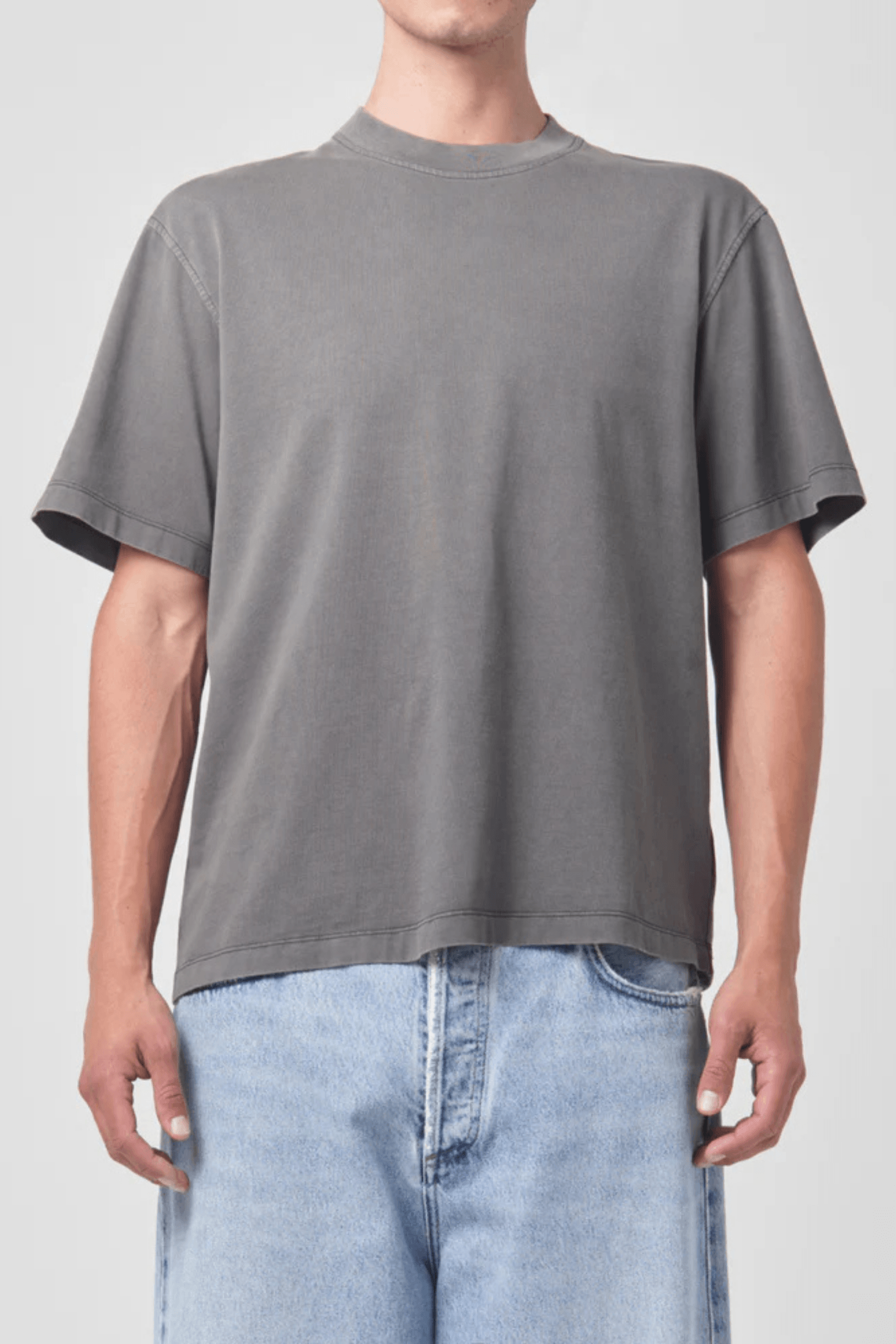 ASHA MOCK NECK TEE