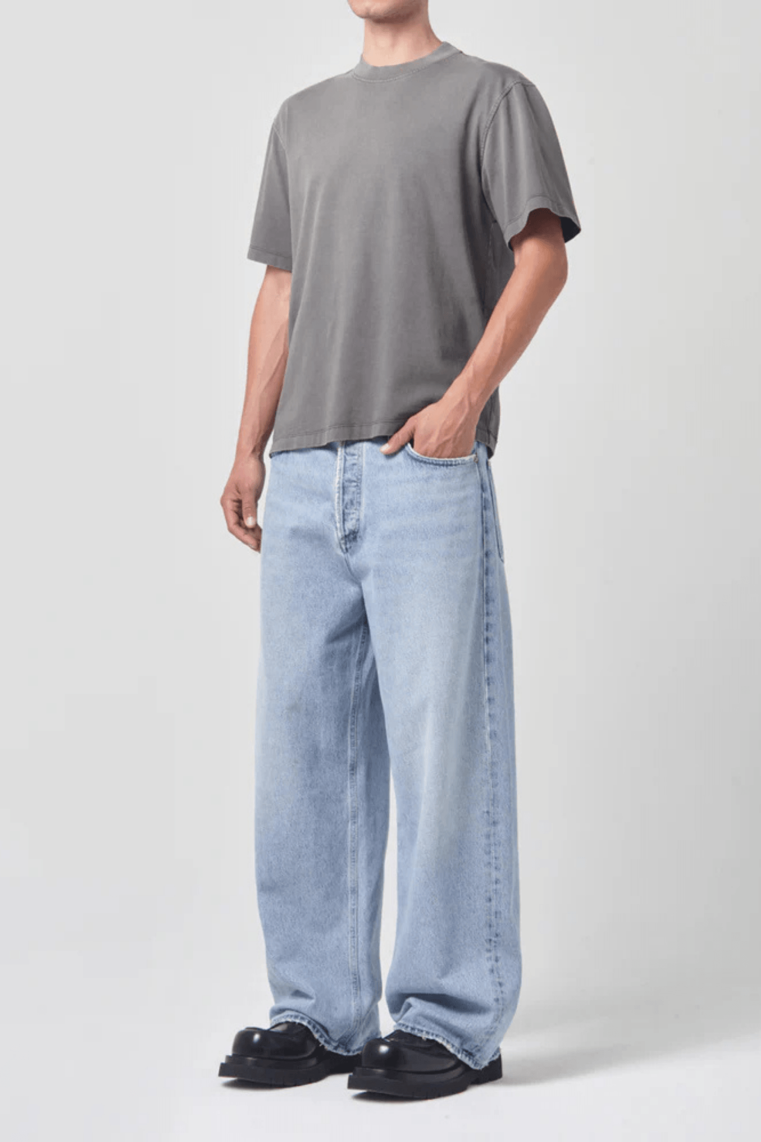 ASHA MOCK NECK TEE