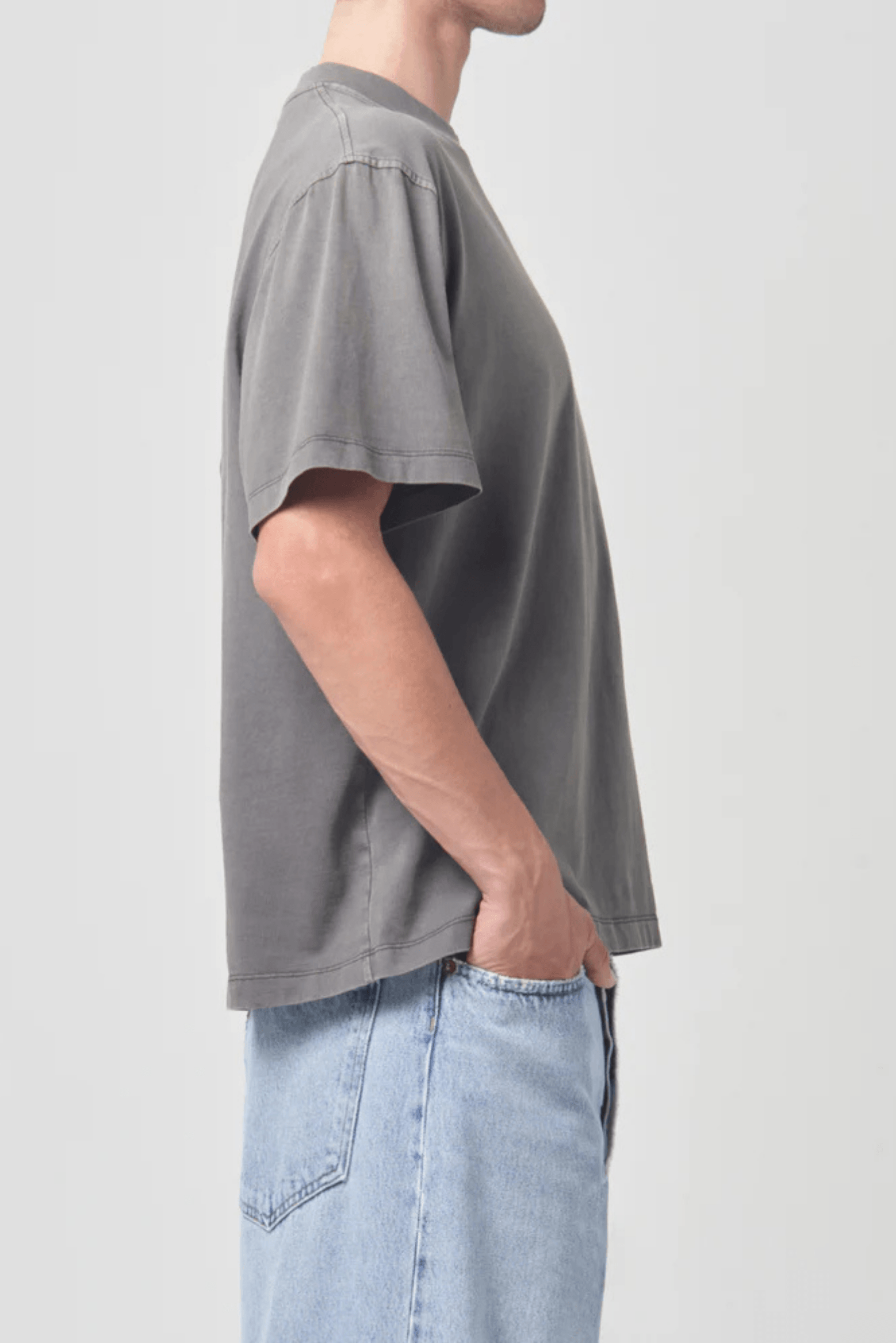 ASHA MOCK NECK TEE