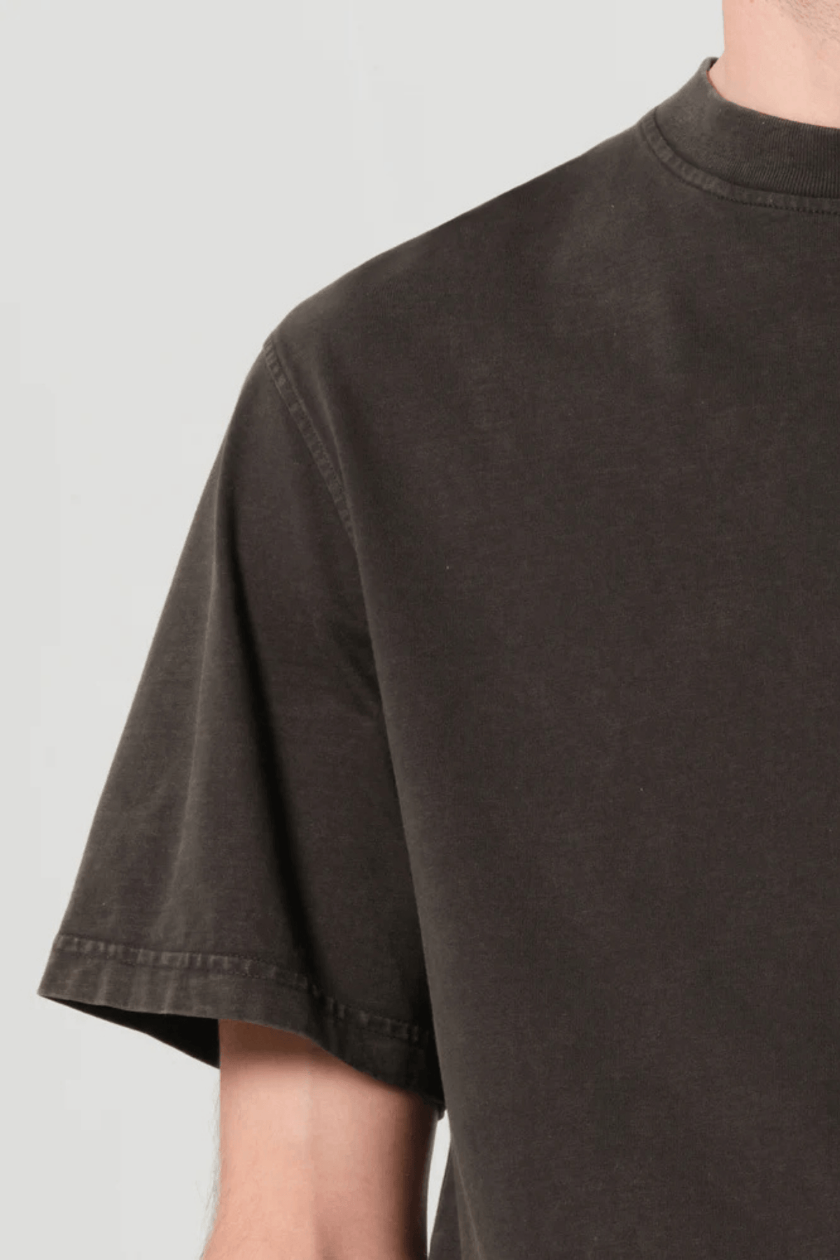 ASHA MOCK NECK TEE