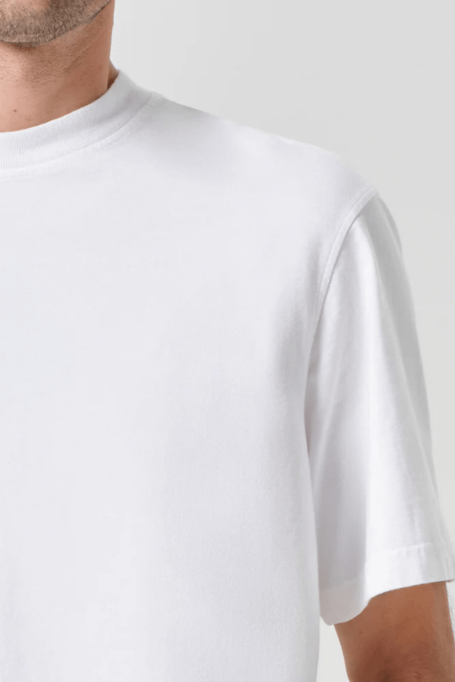 ASHA MOCK NECK TEE