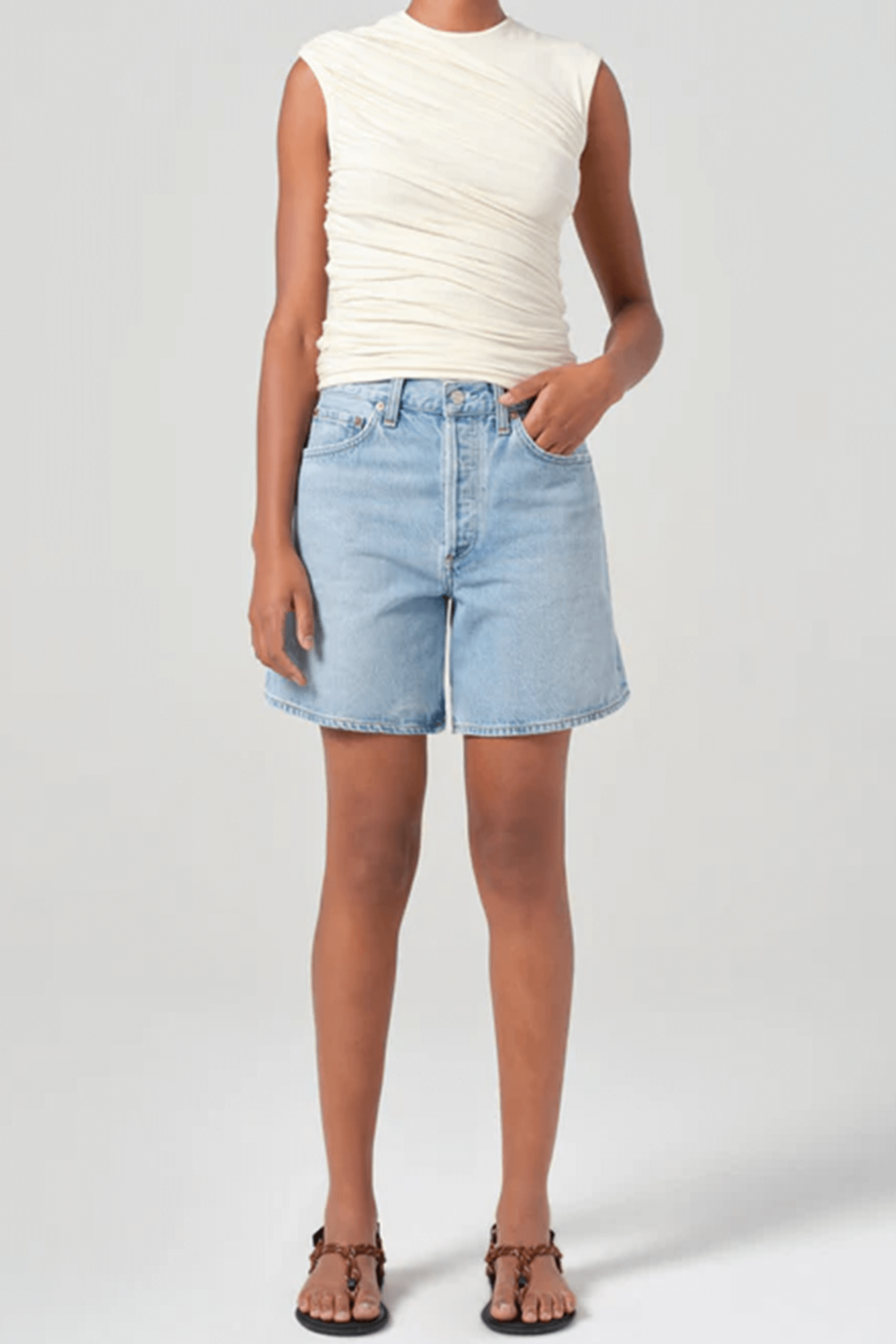 AGOLDE DAME SHORT | THE NEW TREND
