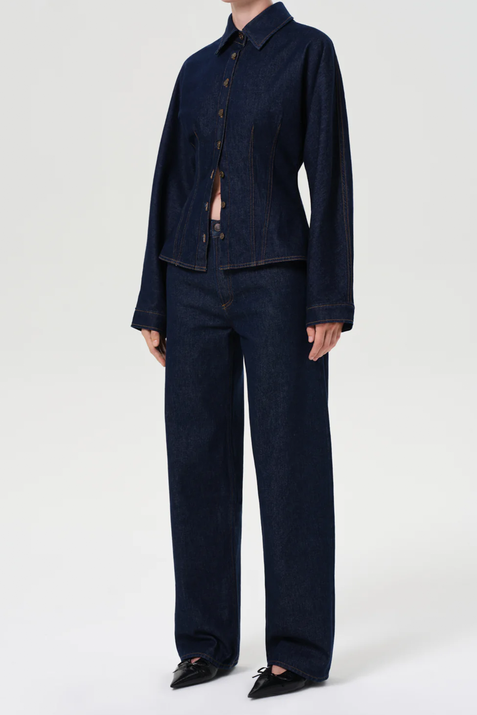 AGOLDE DEVON SHIRT RINSE | THE NEW TREND